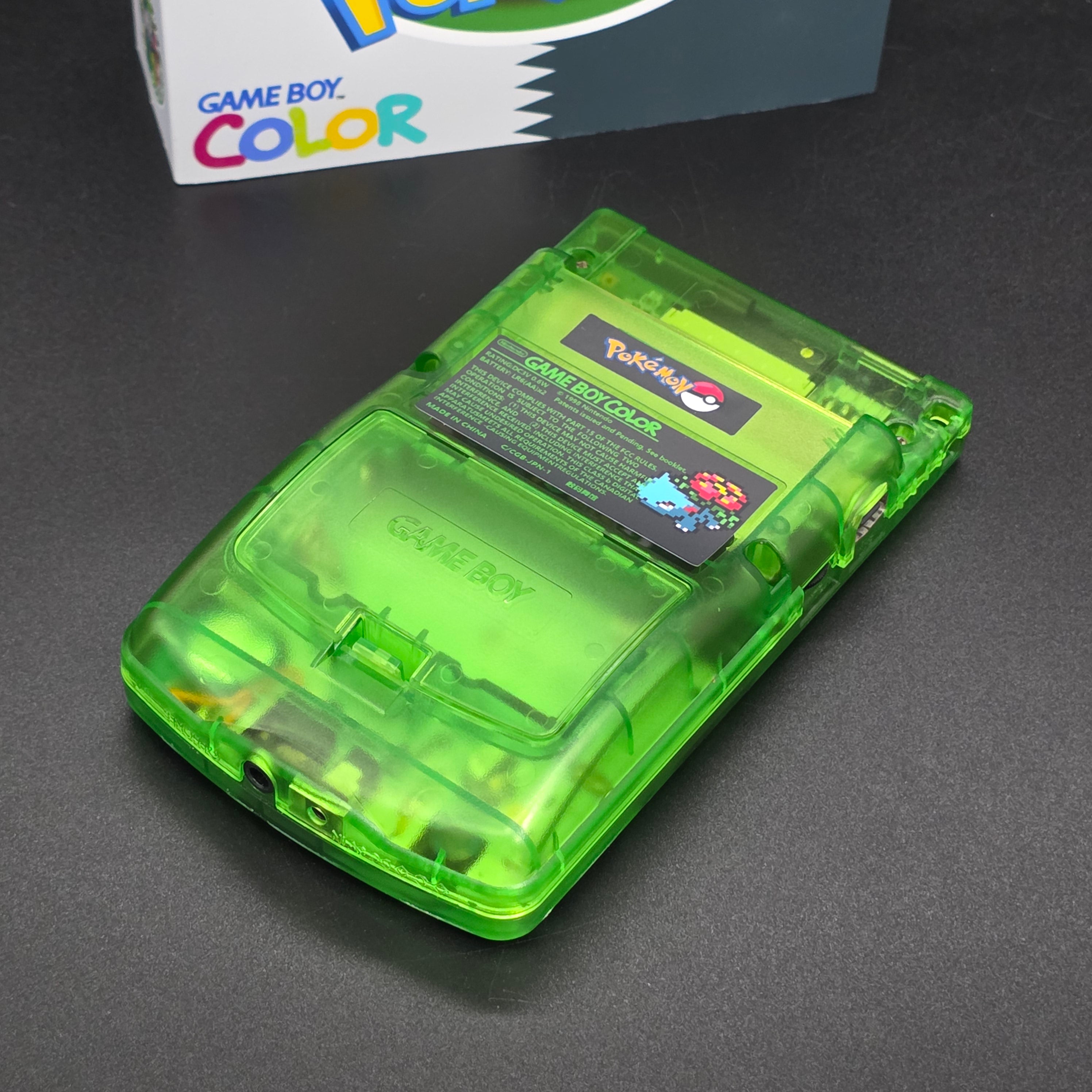 Nintendo Game Boy Color (GBC) Custom Venasaur Backlit Handheld Console