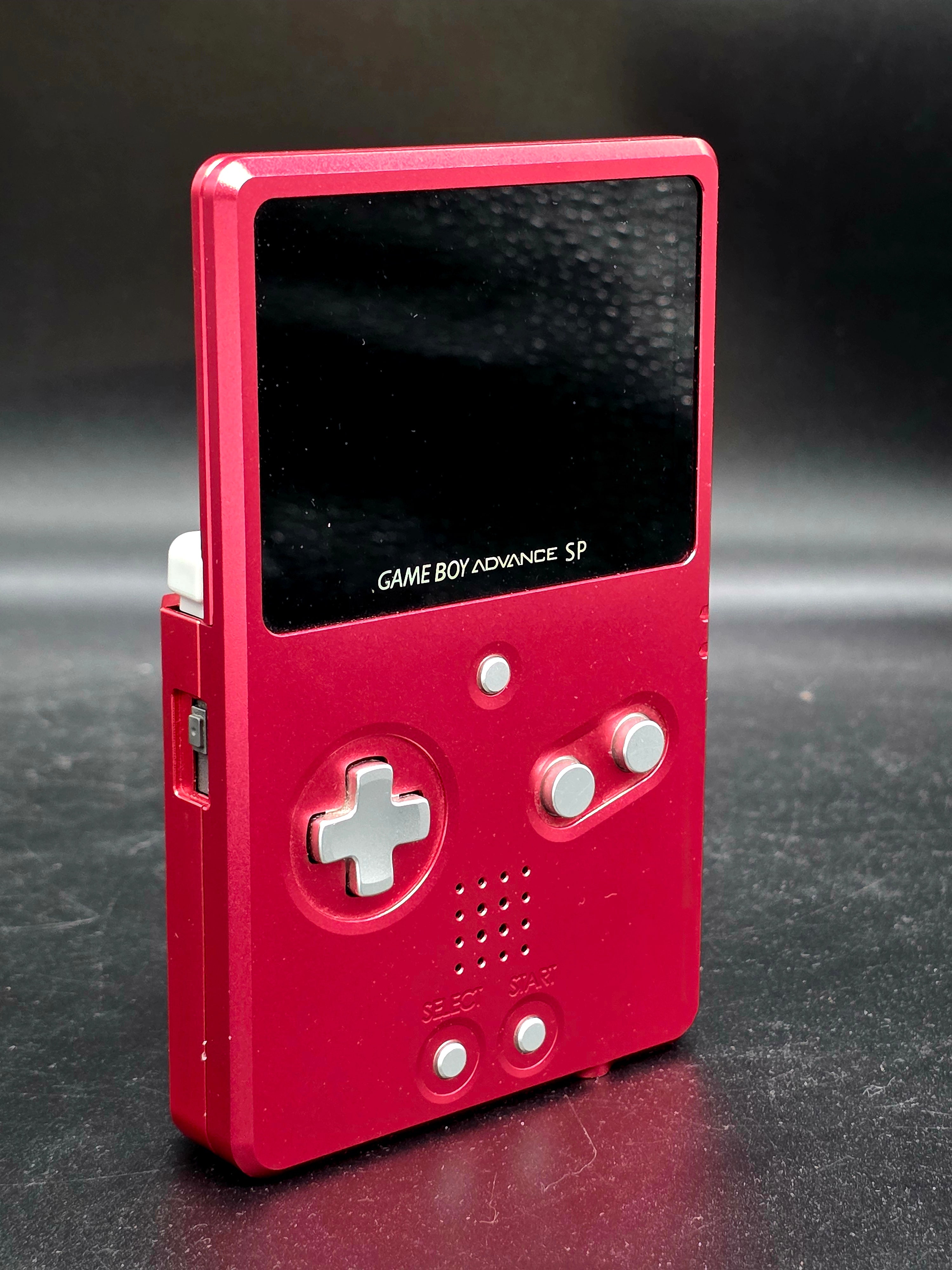 Boxy Pixel Unhinged - Nintendo Game Boy Advance GBA SP Handheld Console