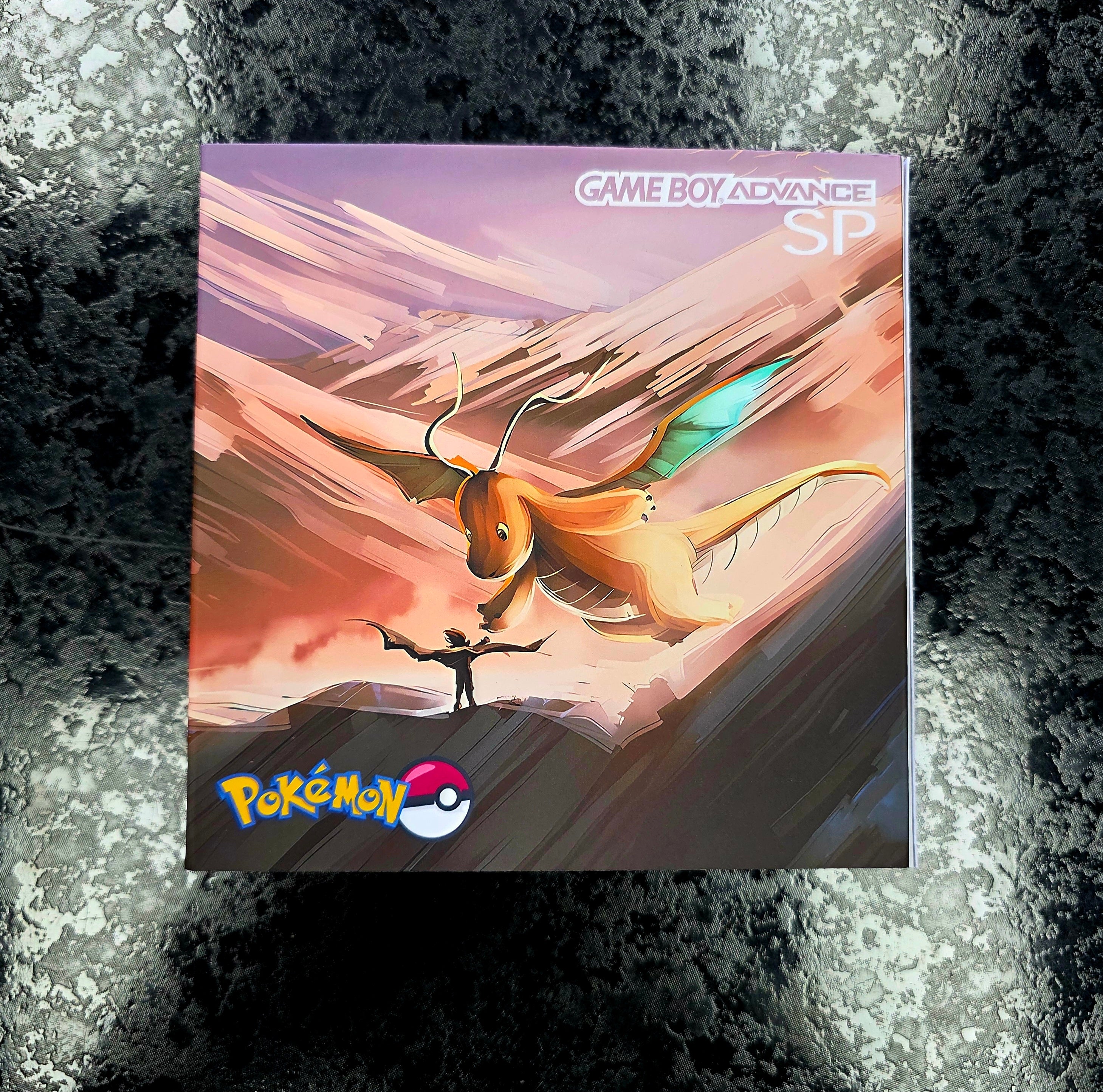 Nintendo Game Boy Advance SP (GBA SP) Custom Trainer Lance Backlit Handheld Console