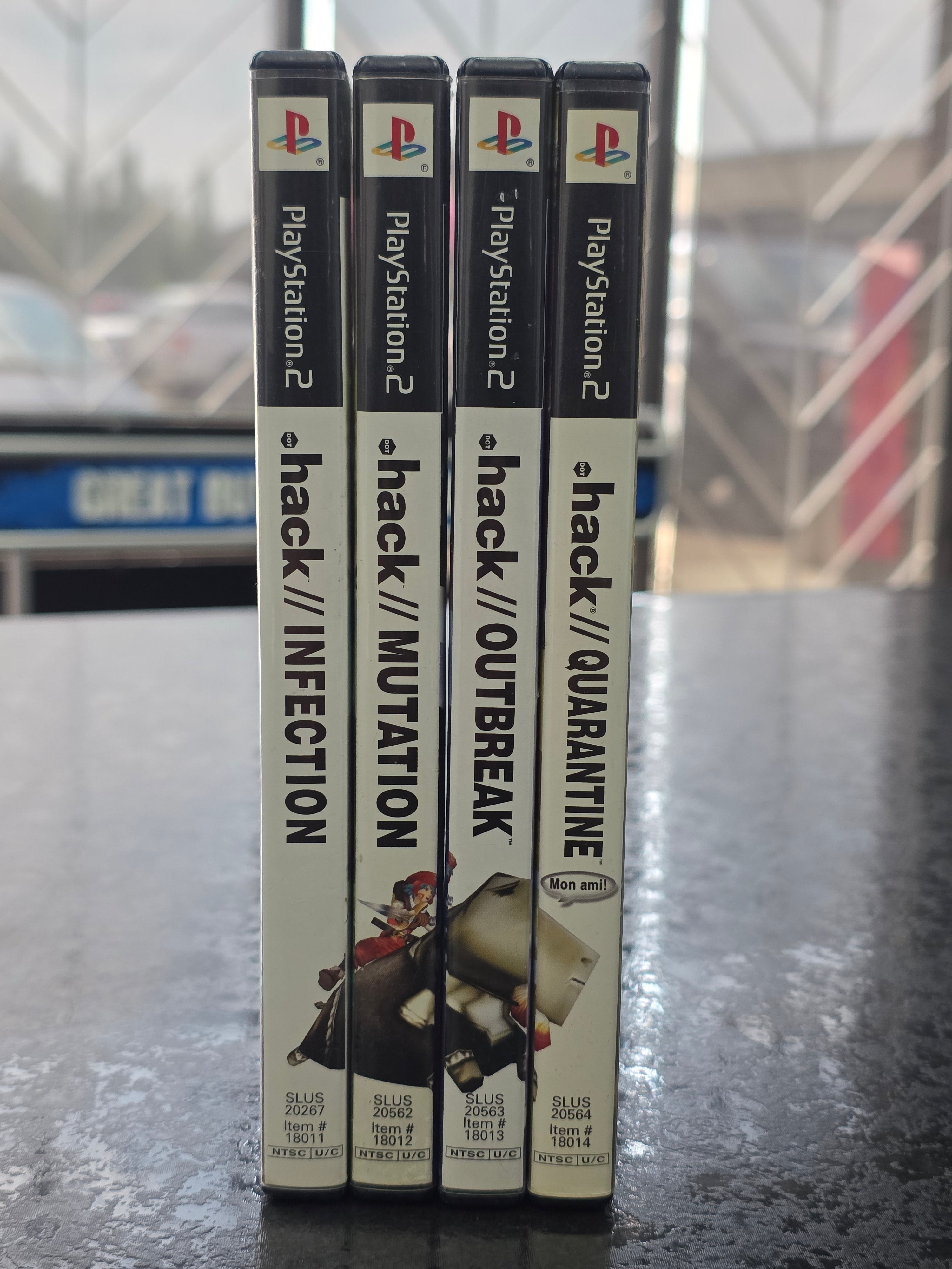 .hack Full Set 1-4 - Sony PlayStation 2 (PS2)