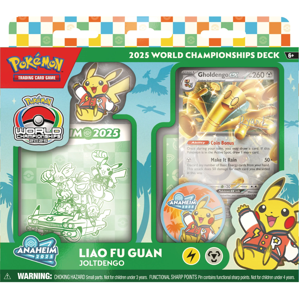 Pokemon TCG - Pokemon World Championship Deck 2025 Display
