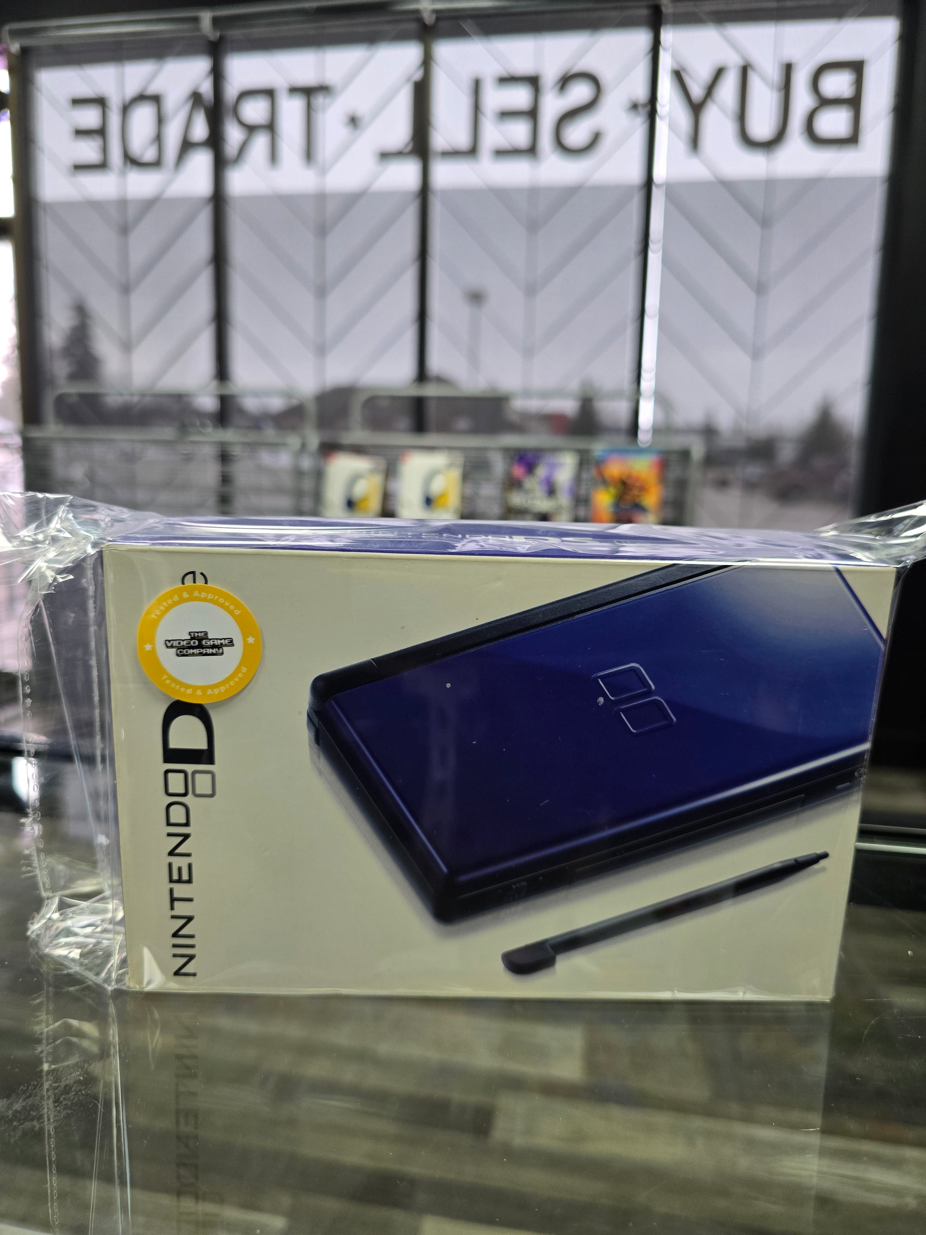 Complete in Box Nintendo DS Lite Blue/Black Handheld Console