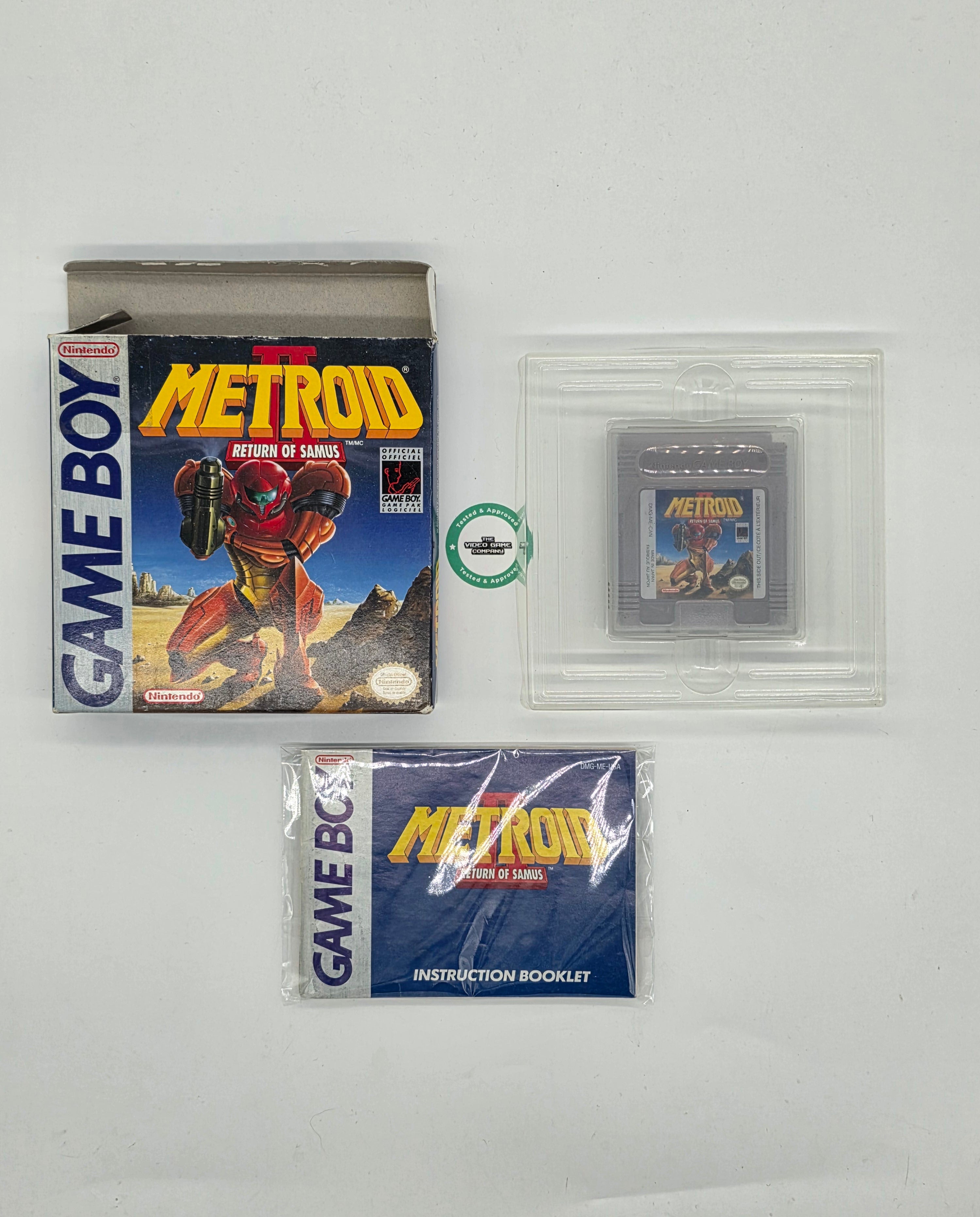 Metroid 2 Return of Samus - Nintendo Game Boy