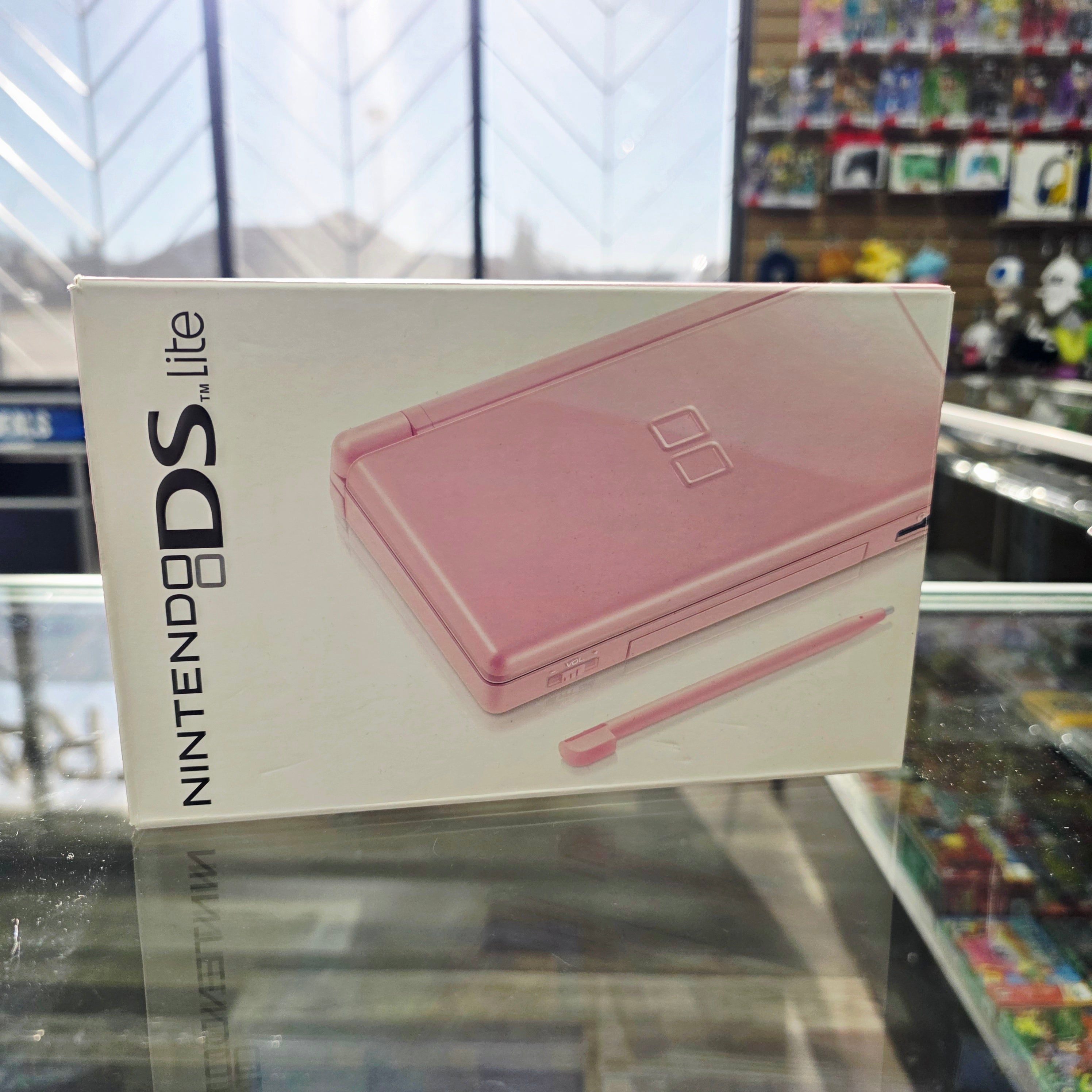 Complete in Box Nintendo DS Lite Coral Handheld Console