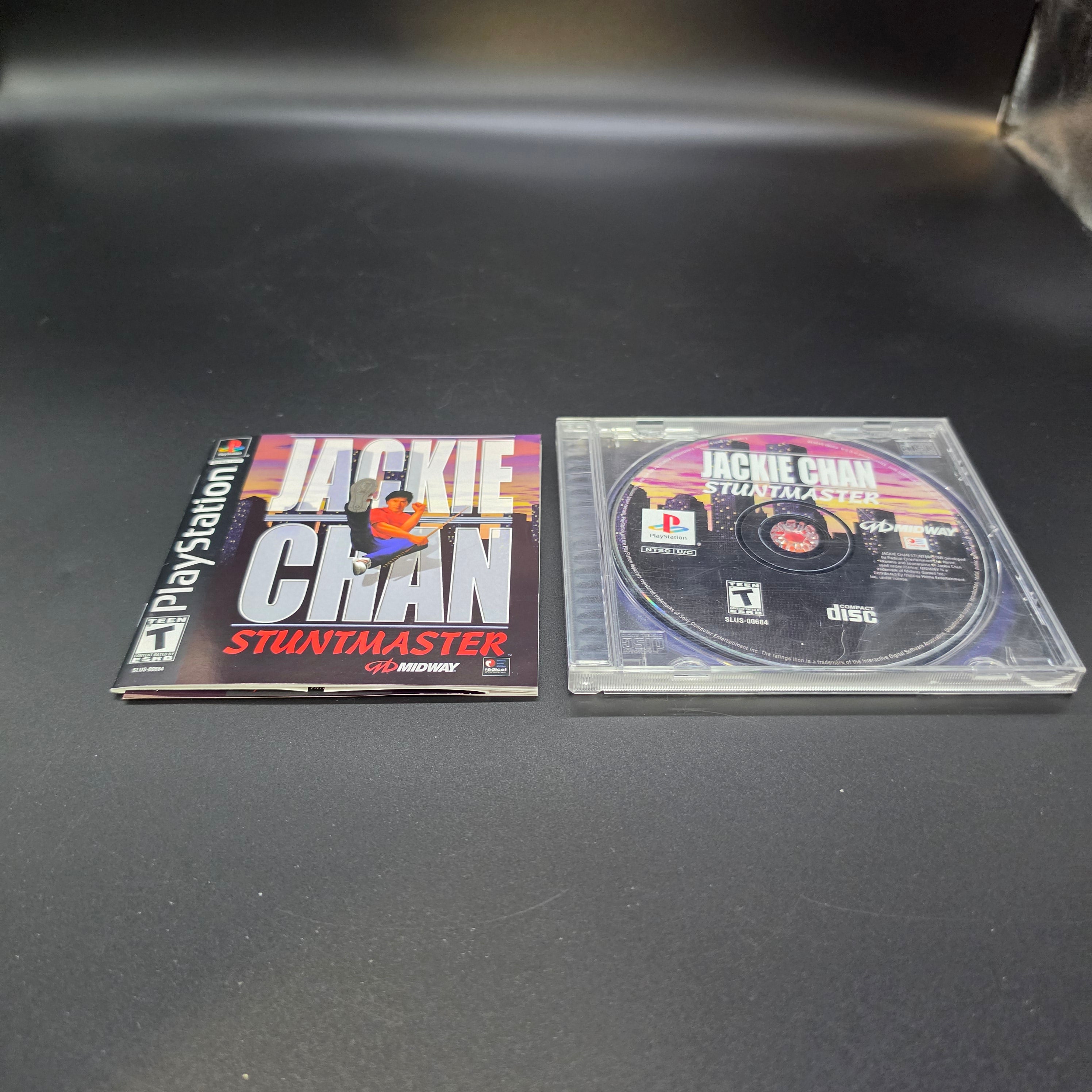 Jackie Chan's Stunt Master (Scratch and Win Card) - Sony PlayStation 1 (PS1)