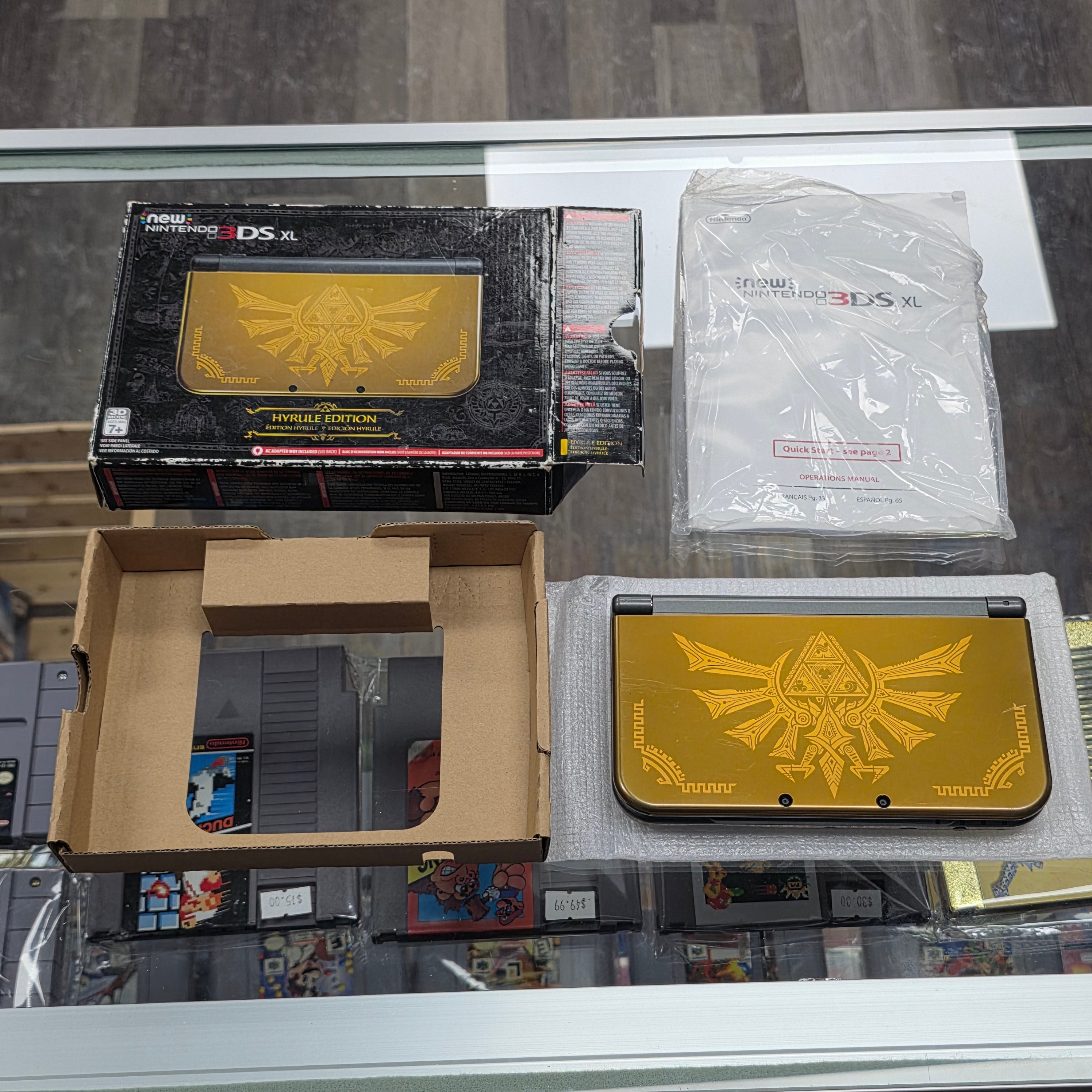 (GOOD) CIB "New" Nintendo 3DS XL Hyrule Edition