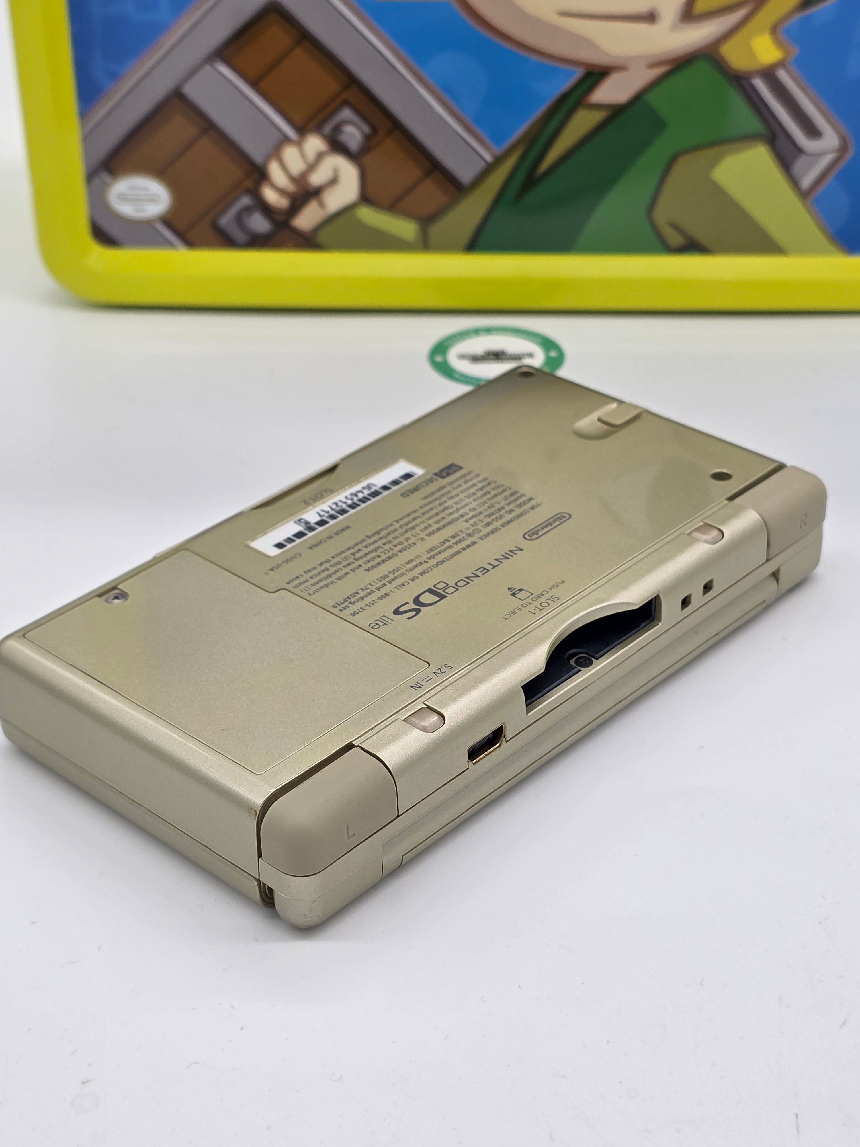 Nintendo DS Lite Zelda Handheld Console + Lunch Box