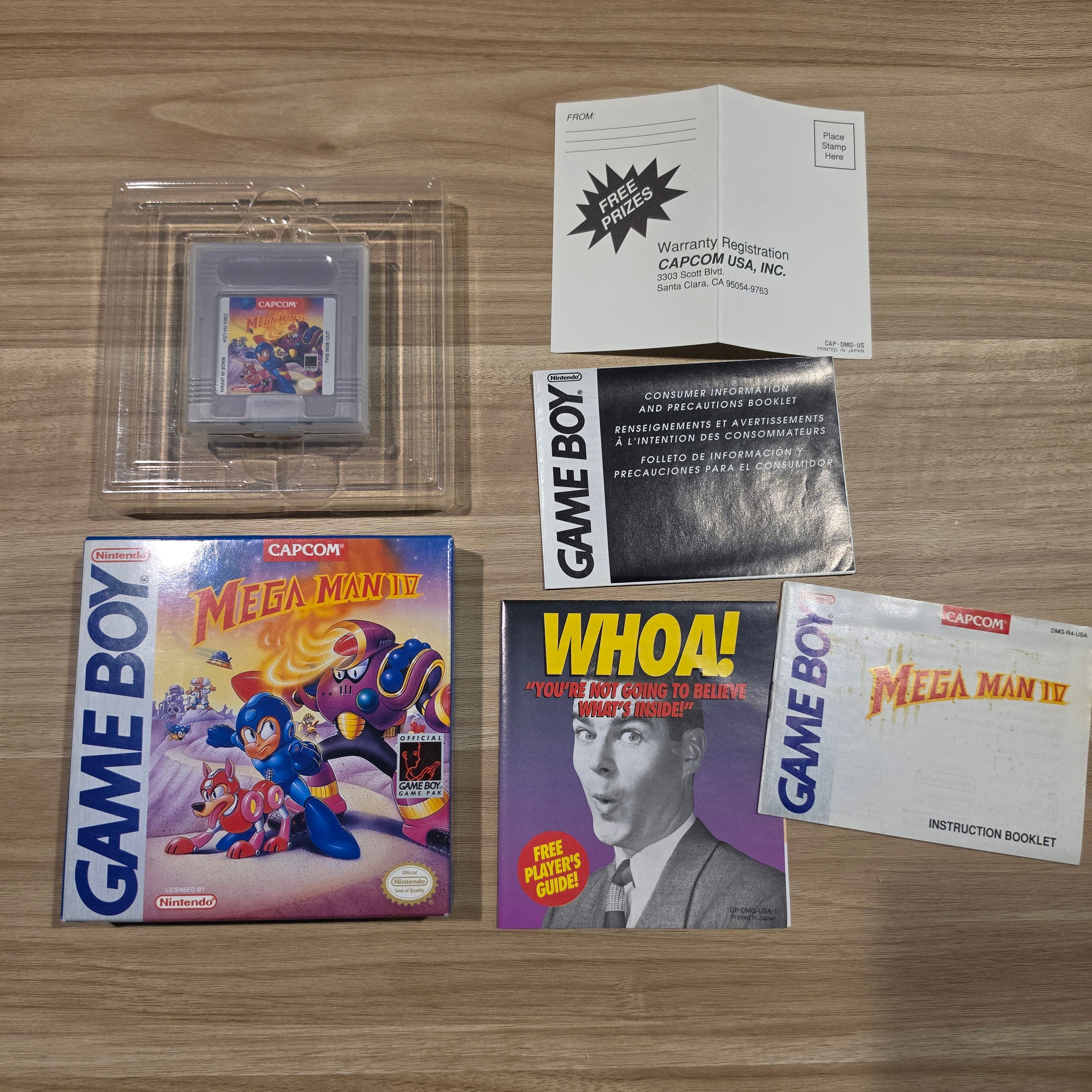 Mega Man 4 IV - Nintendo Game Boy