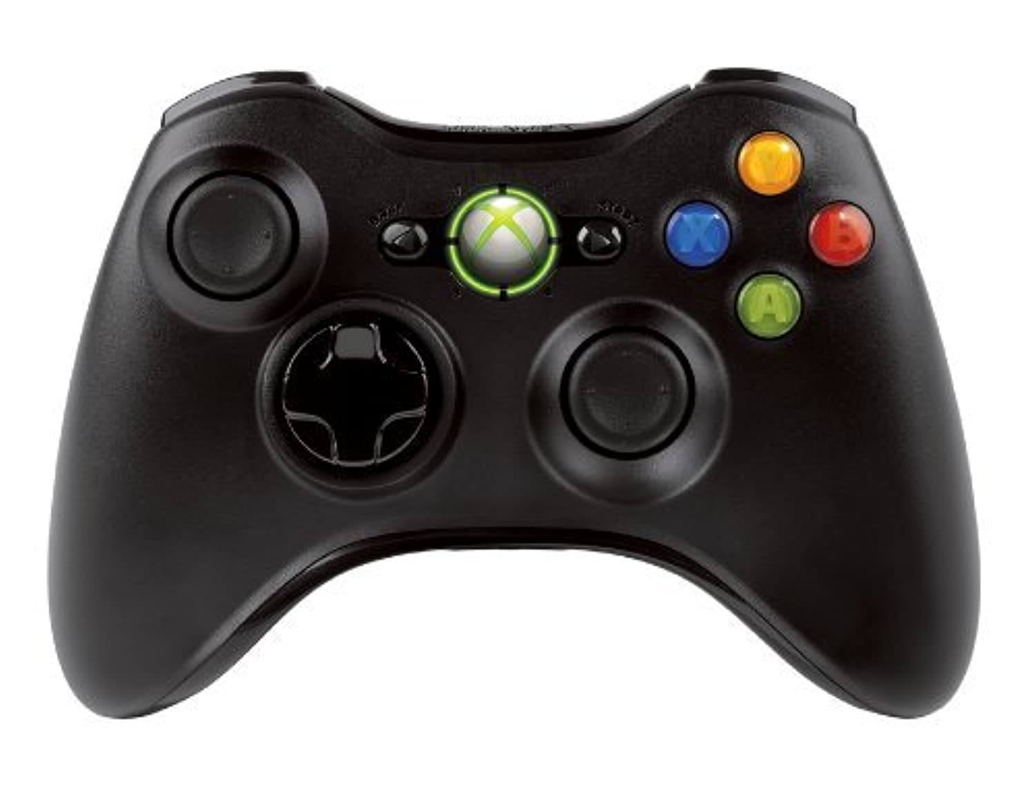 Microsoft Xbox 360 Black Wireless Controller