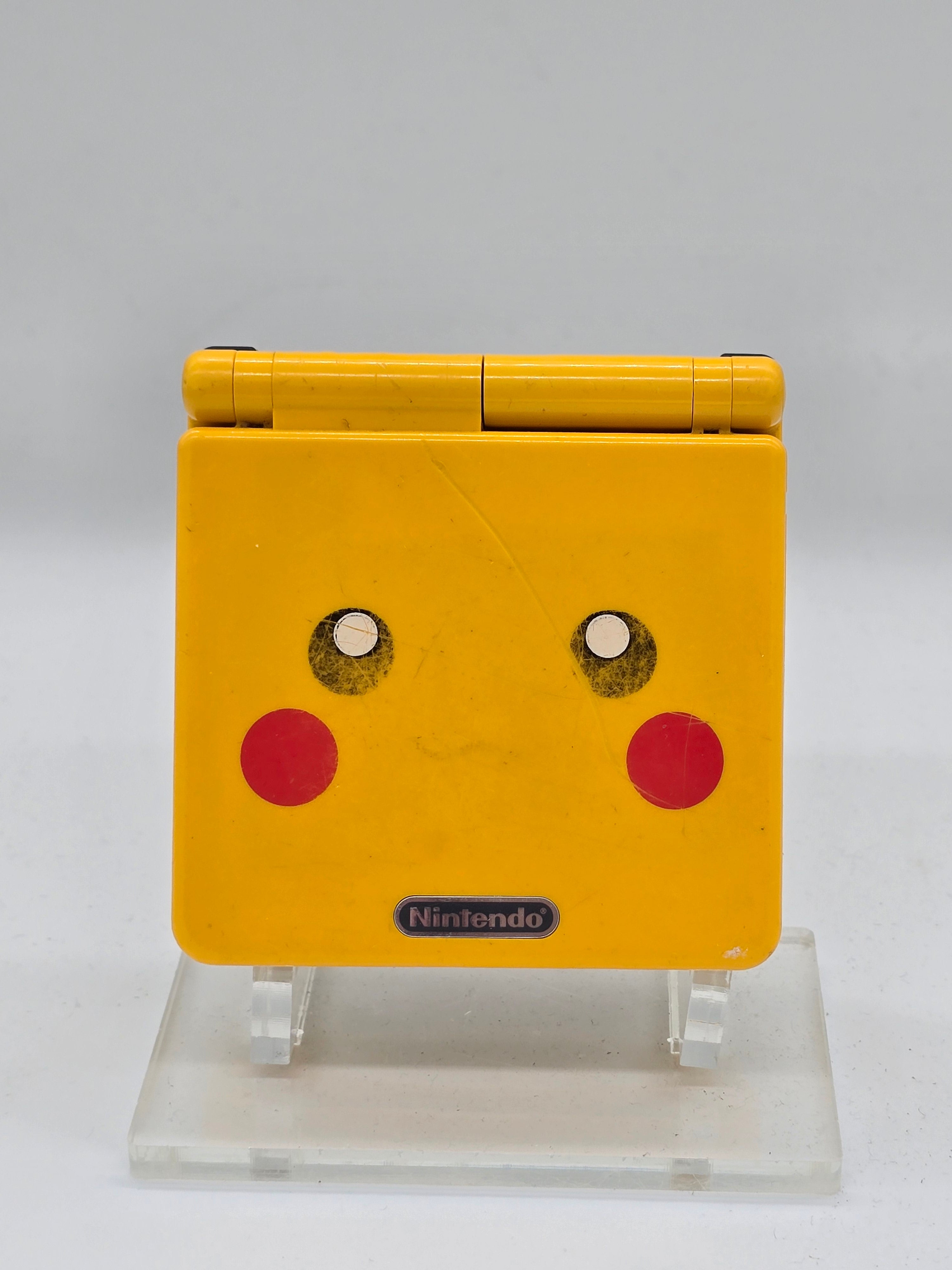 Nintendo Game Boy Advance GBA SP Pikachu Handheld Console (AGS 101)