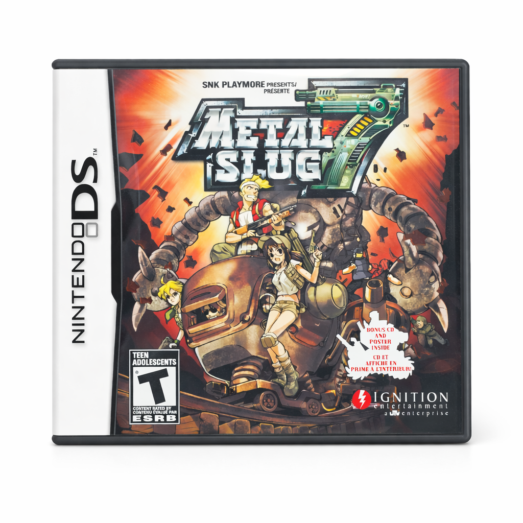 Metal Slug 7 W/Bonus CD and Poster - Nintendo DS