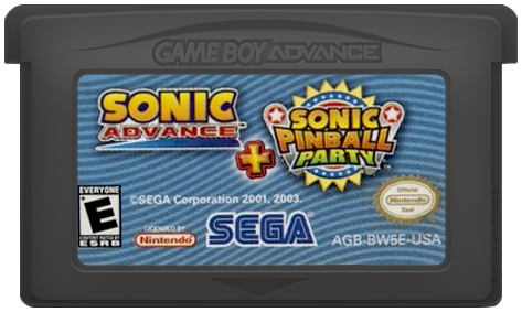 Sonic Advance & Sonic Pinball Party - Nintendo Game Boy Advance