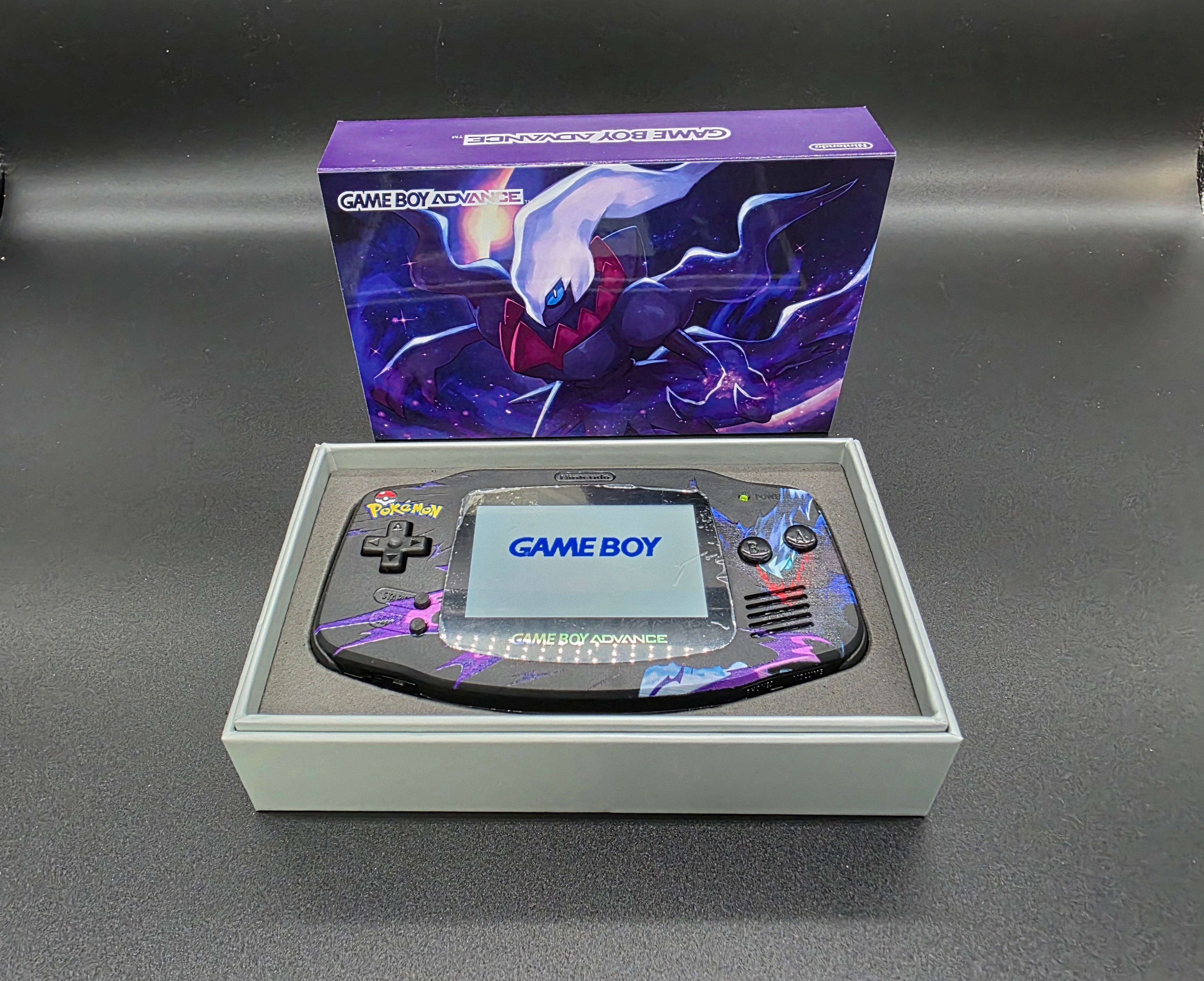 Nintendo Game Boy Advance (GBA) Custom Darkrai Backlit Handheld Console