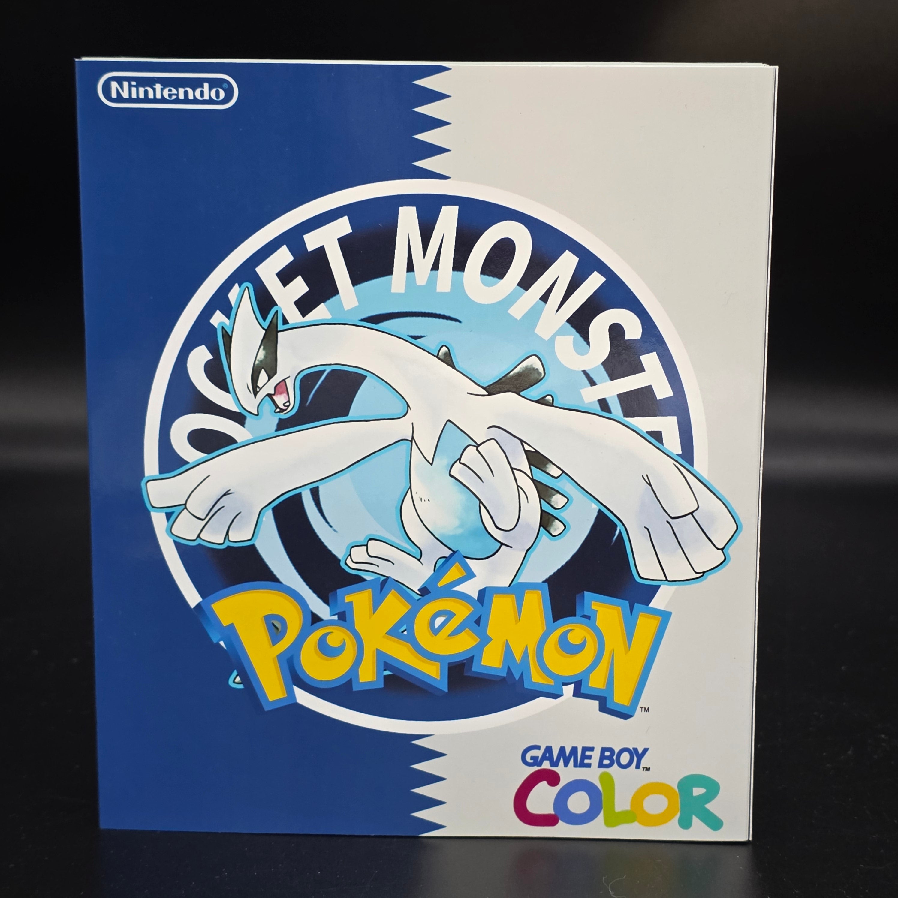 Nintendo Game Boy Color (GBC) Custom Lugia Backlit Handheld Console