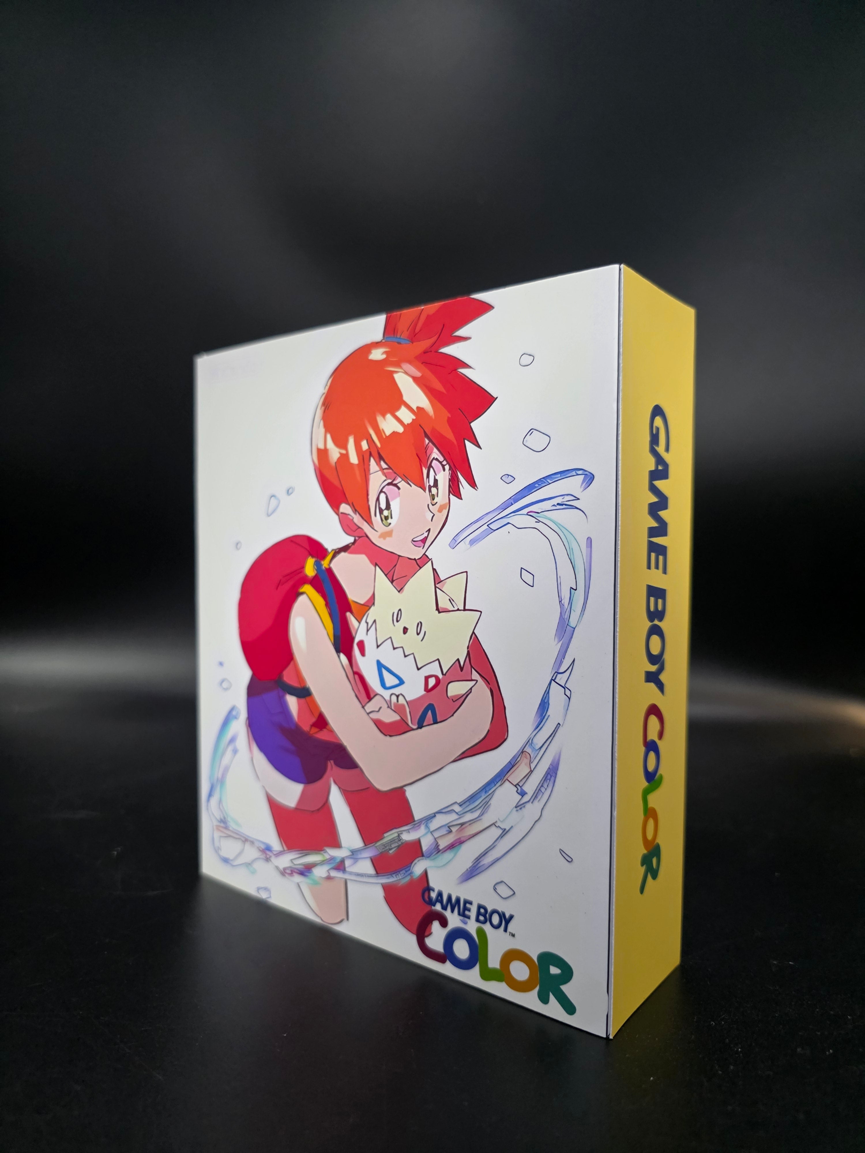 Nintendo Game Boy Color (GBC) Custom Trainer Misty Backlit Handheld Console