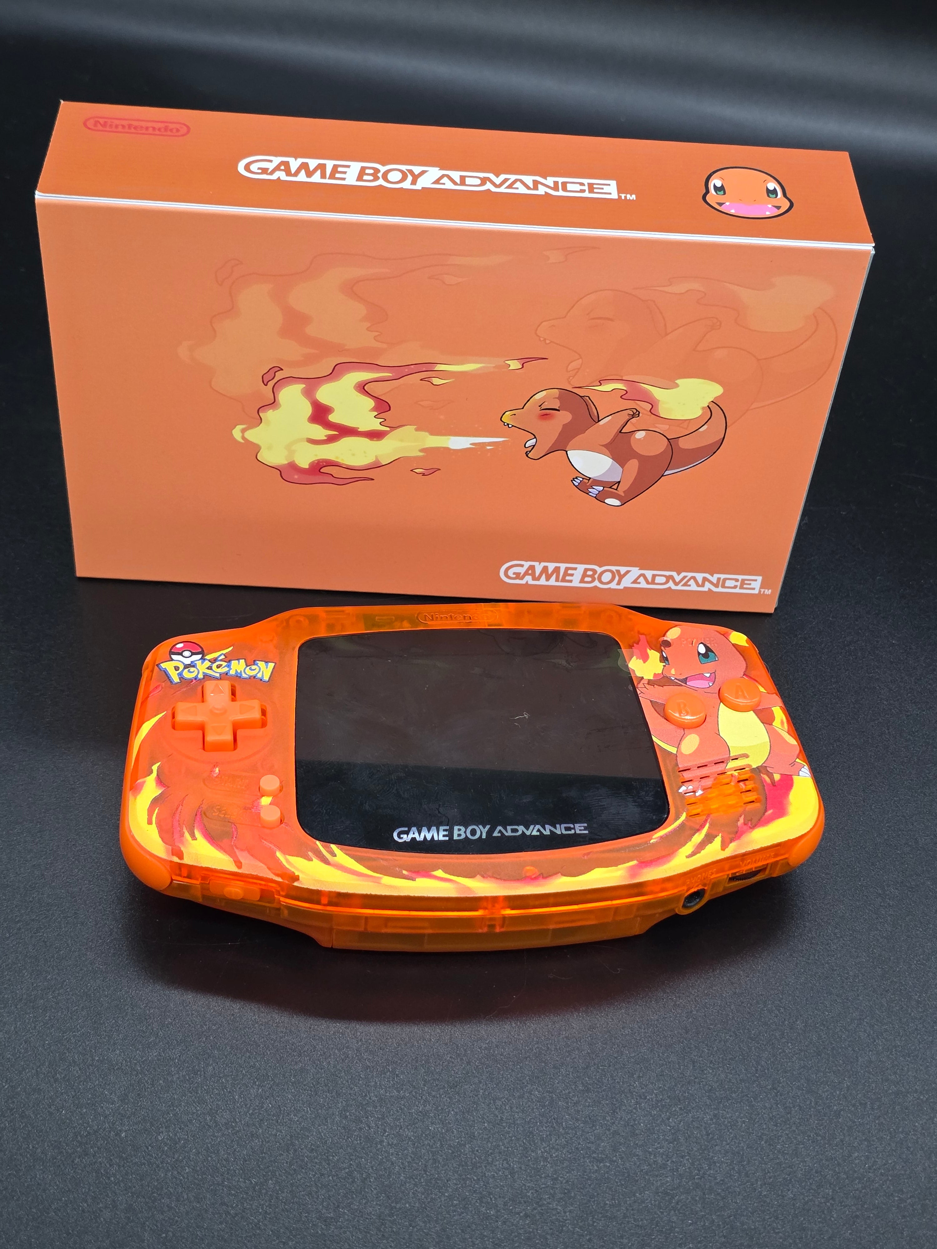 Nintendo Game Boy Advance (GBA) Custom Chamander Backlit Handheld Console
