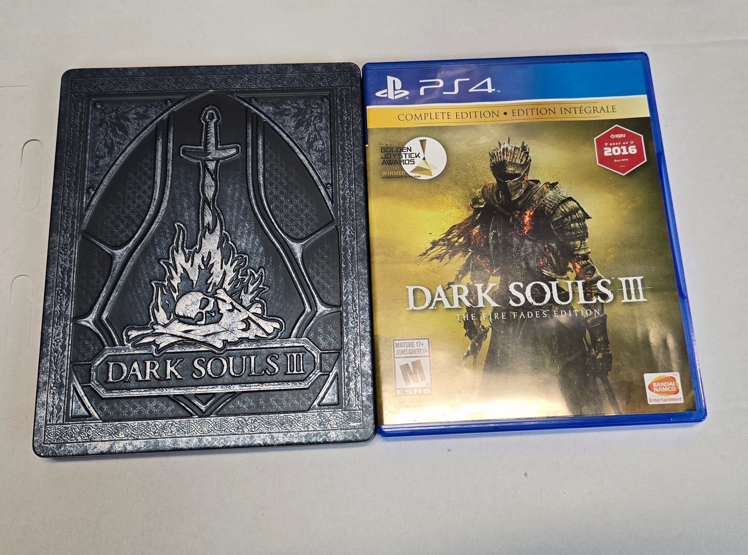 Dark Souls III With Limited Edition Steelbook - Sony PlayStation 4 (PS4)