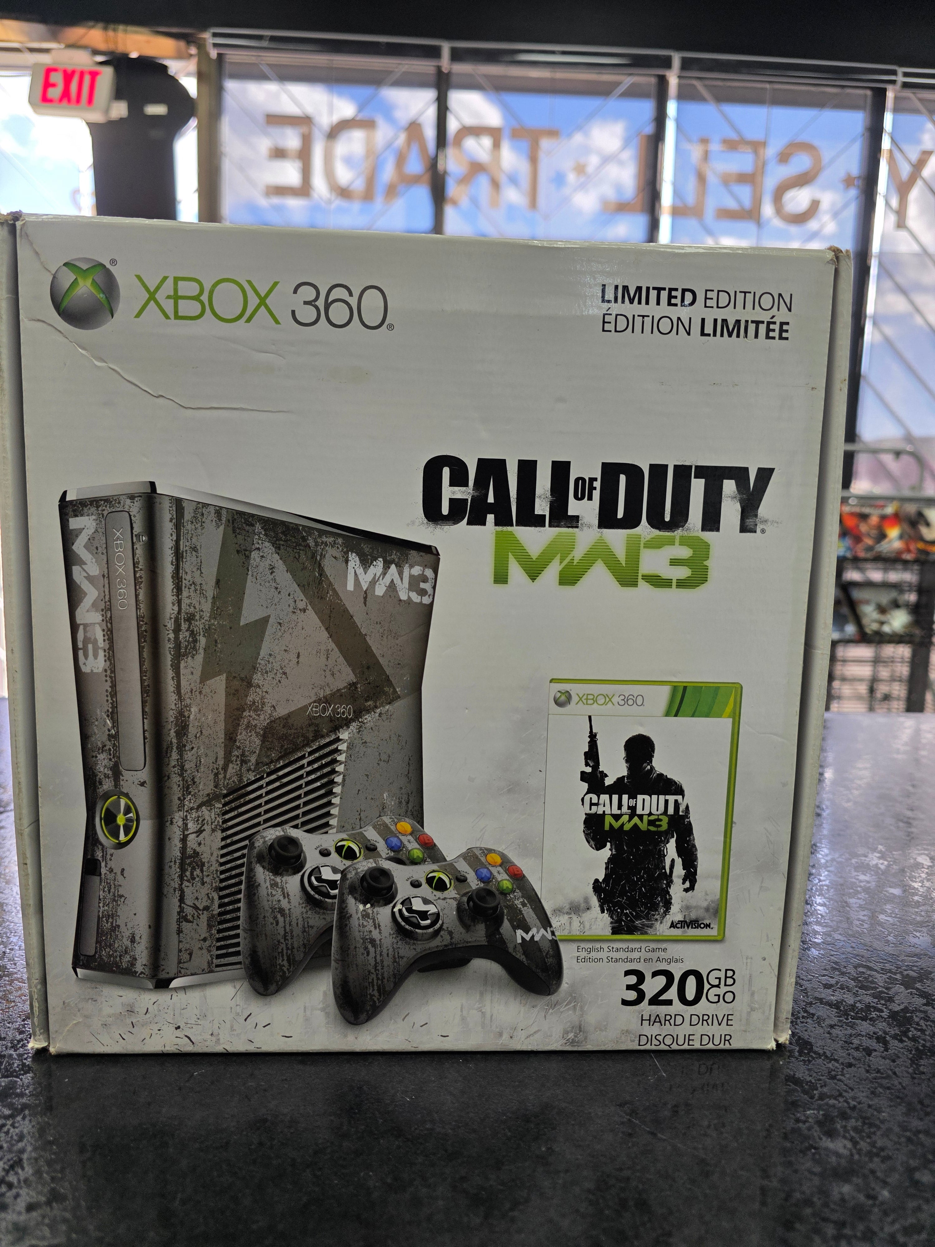 CIB Microsoft Xbox 360 Slim Limited Edition Call Of Duty Modern Warefare 3