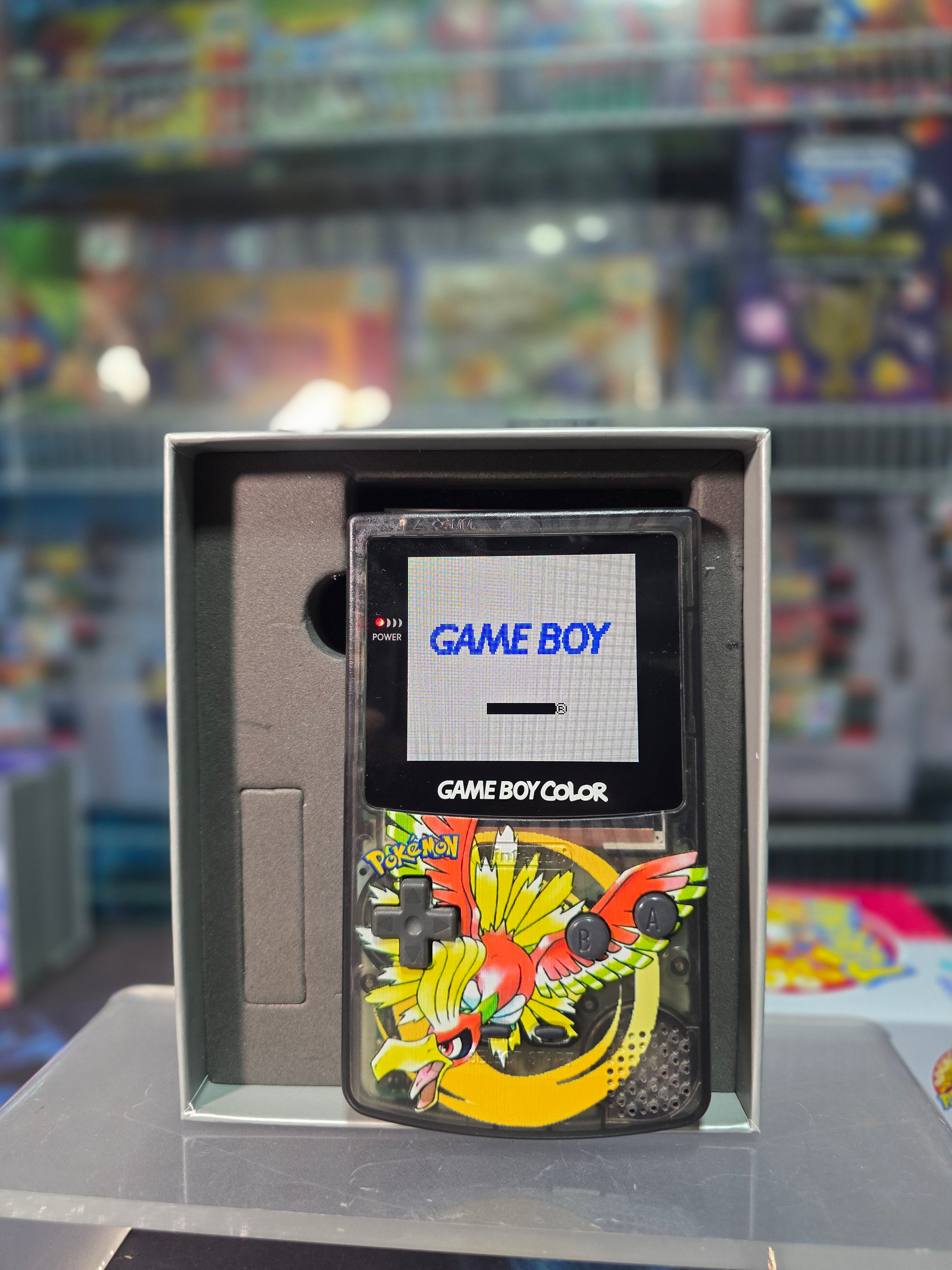 Nintendo Game Boy Color (GBC) Custom Ho-oH Backlit Handheld Console