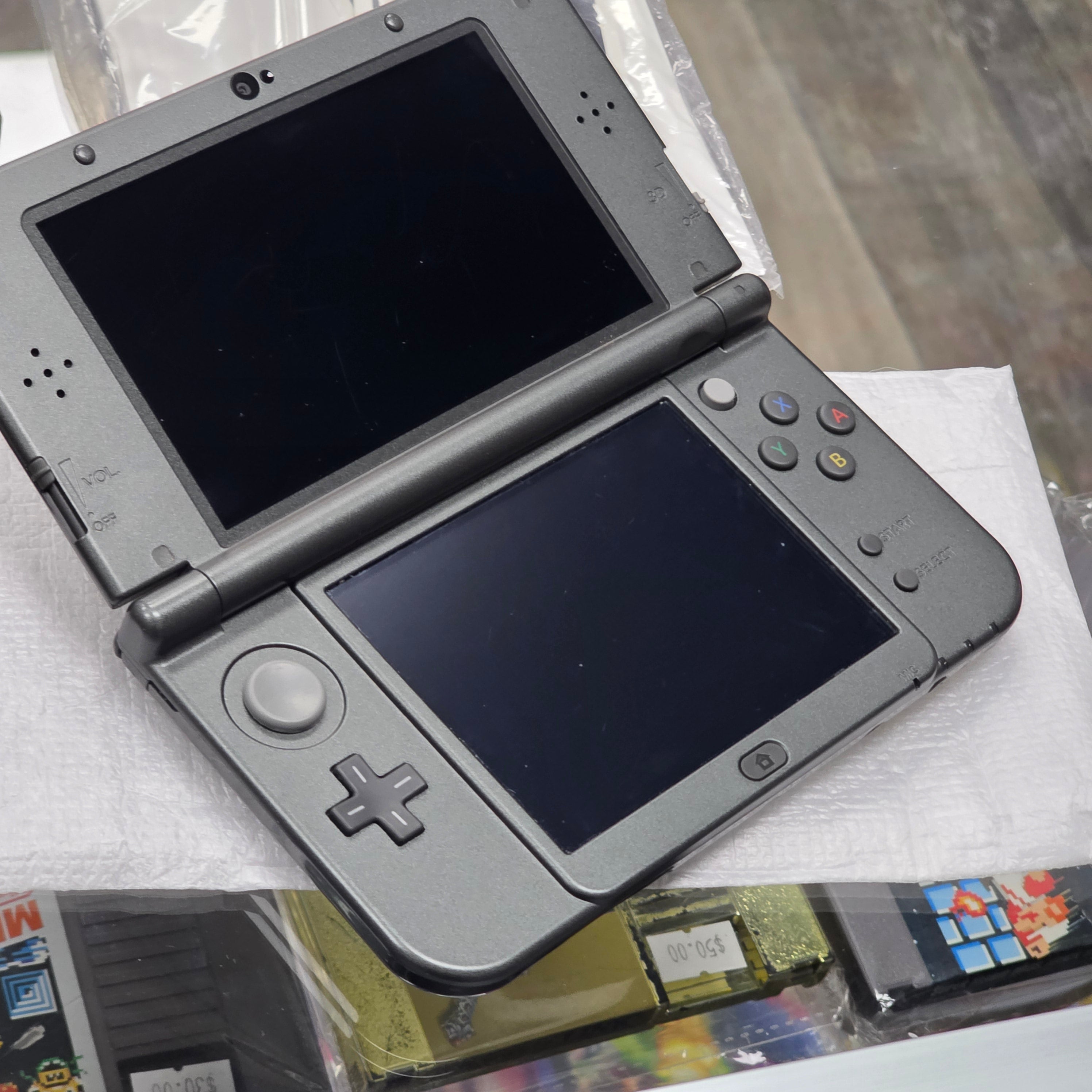 "NEW" Nintendo 3DS XL Black Handheld System Complete In Box (CIB)