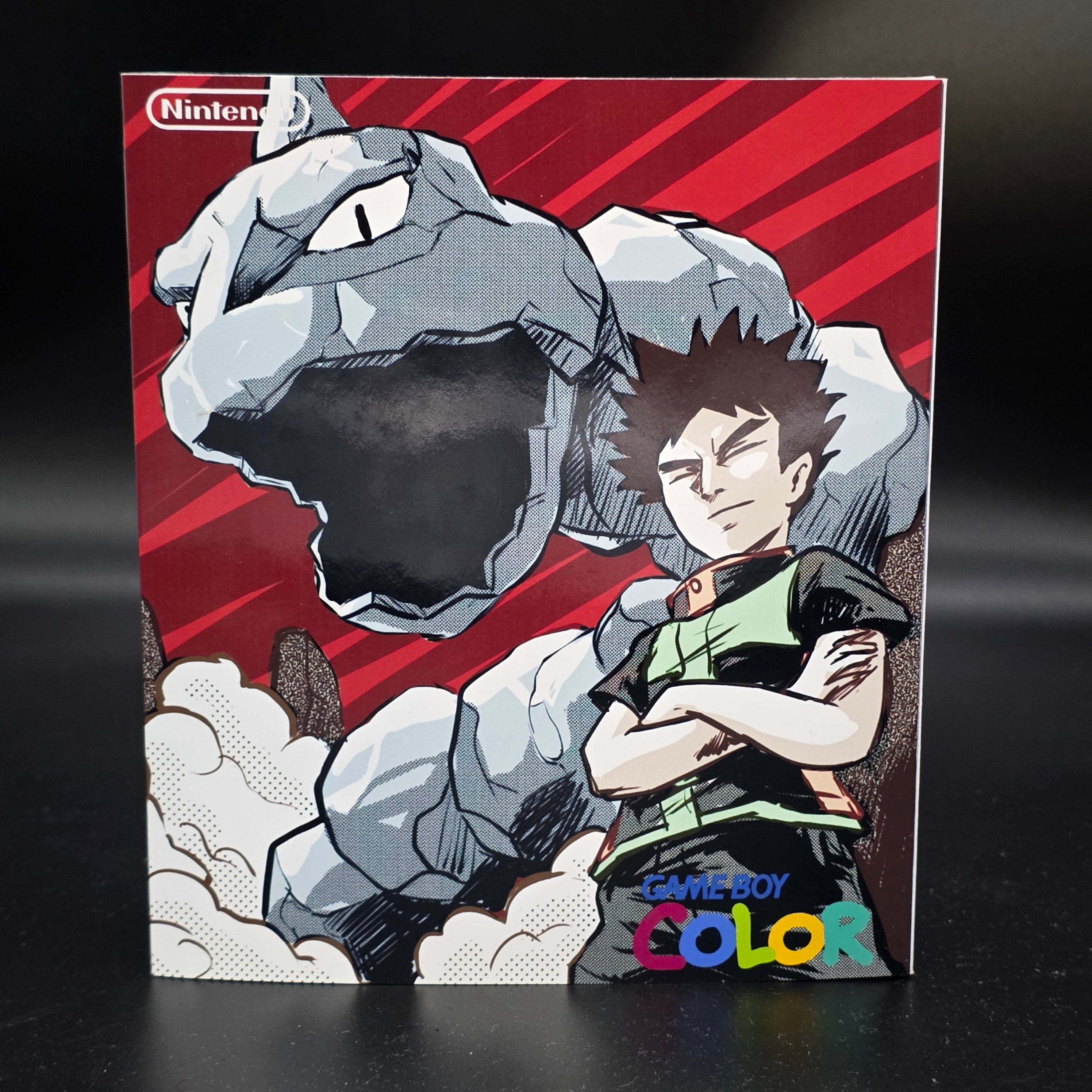 Nintendo Game Boy Color (GBC) Custom Brock Trainer Backlit Handheld Console