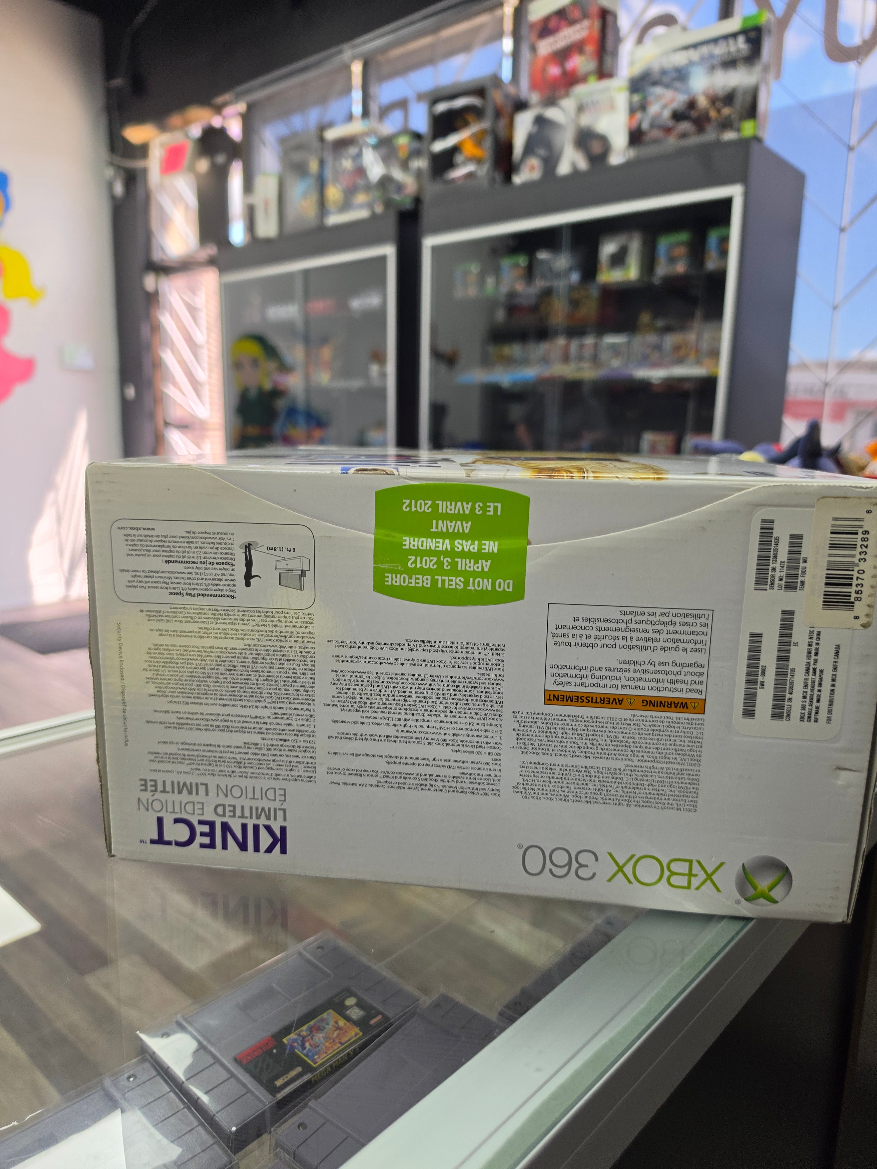 NIB Microsoft Xbox 360 Slim Kinect Star Wars Limited Edition (Brand New)