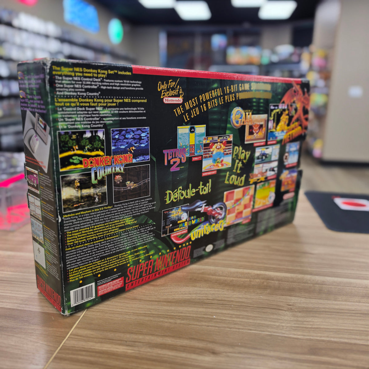 Super Nintendo Donkey Kong Set