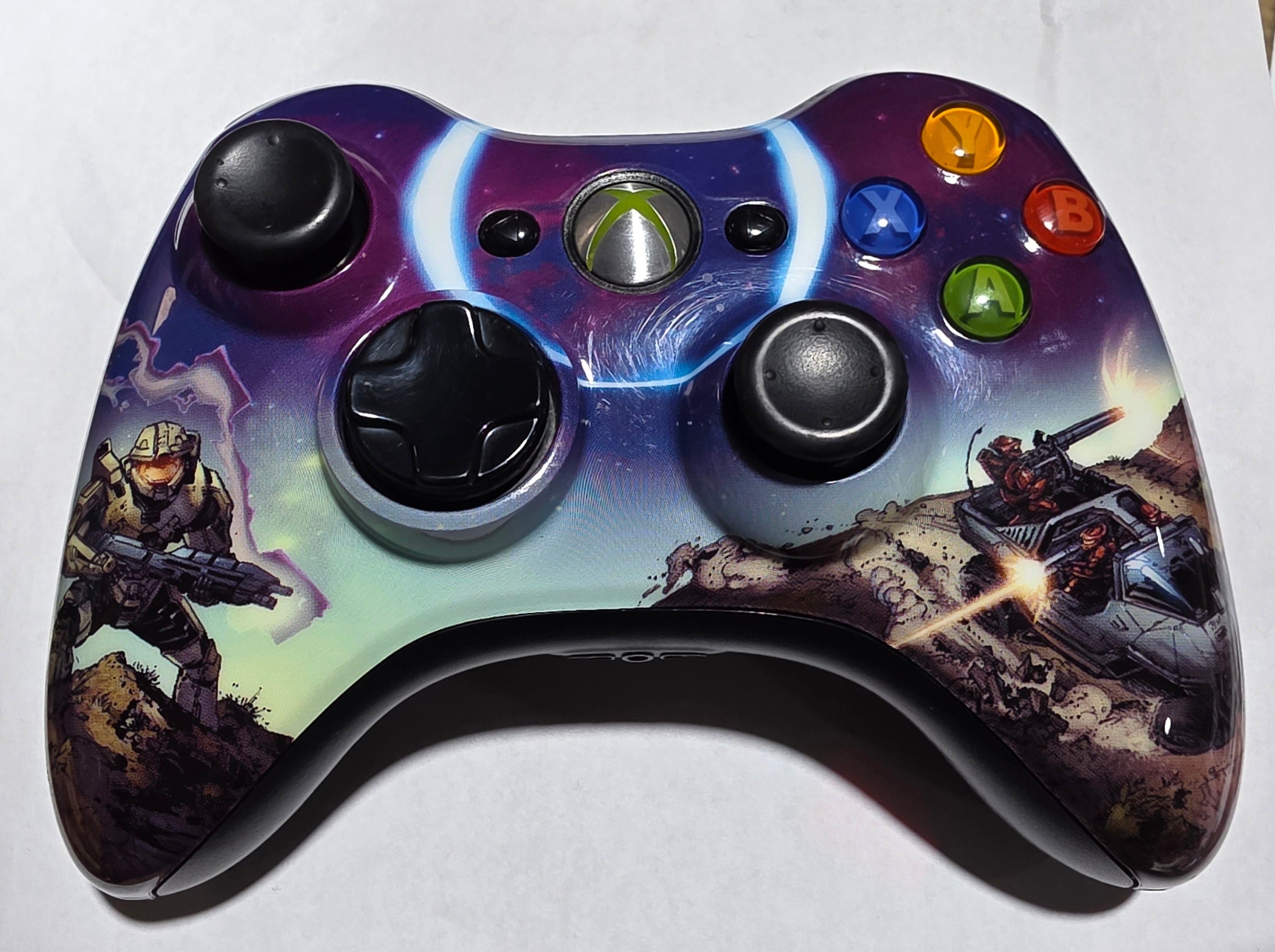 Microsoft Xbox 360 Halo Spartan Limited Edition Wireless Controller