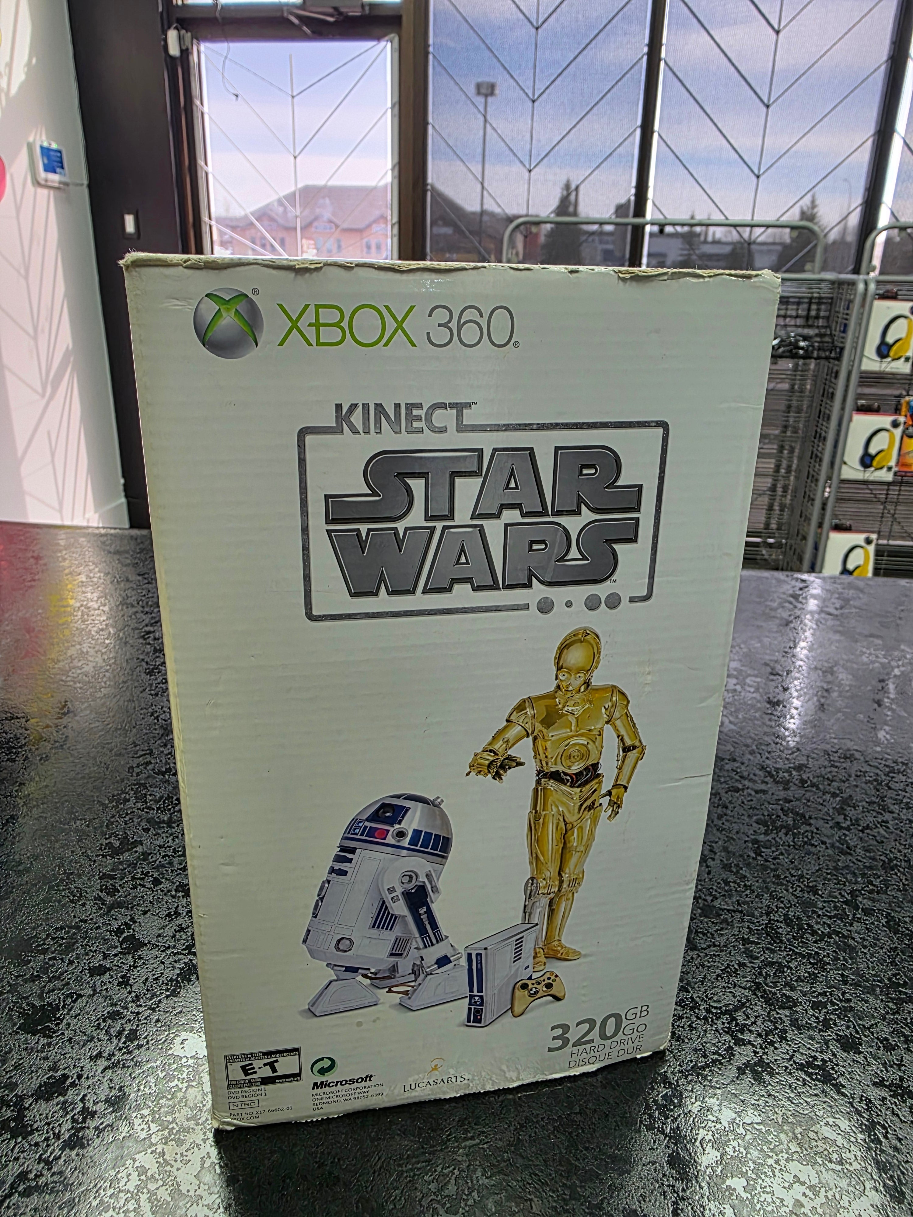 CIB Microsoft Xbox 360 Slim Kinect Star Wars Limited Edition