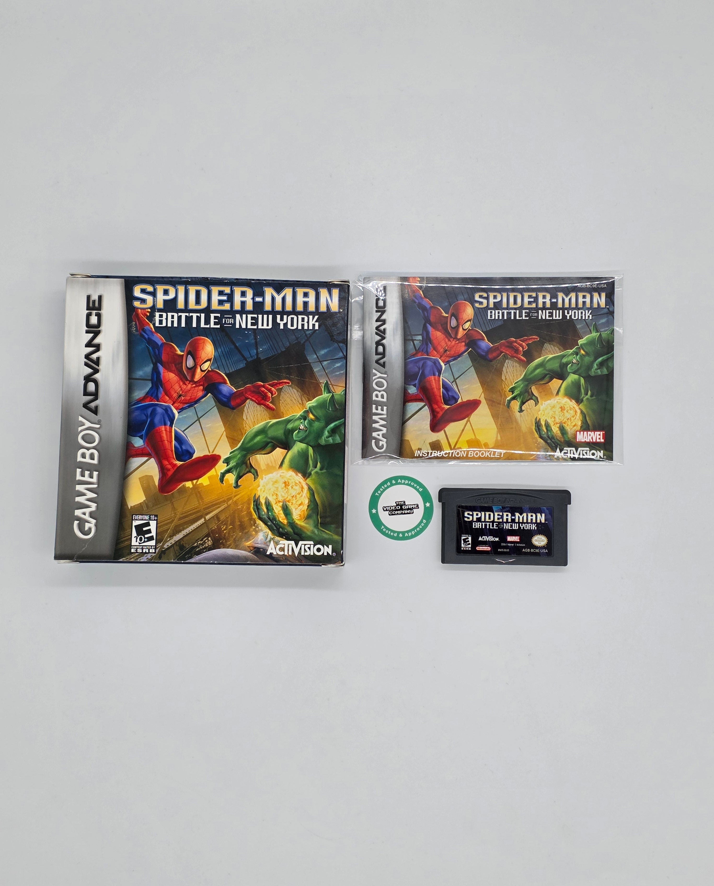 Spider-Man Battle for New York - Nintendo Game Boy Advance