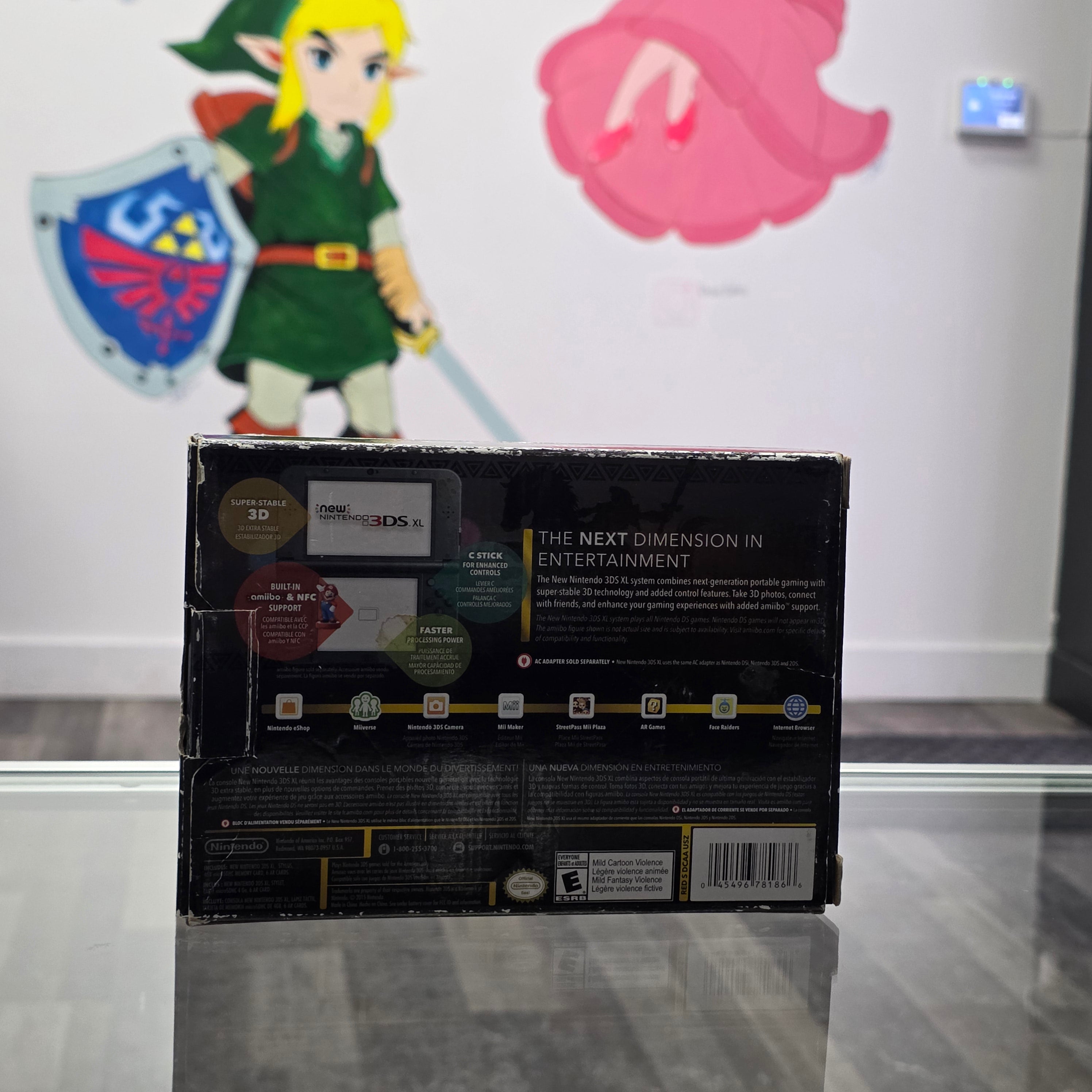 (GOOD) CIB "New" Nintendo 3DS XL Hyrule Edition