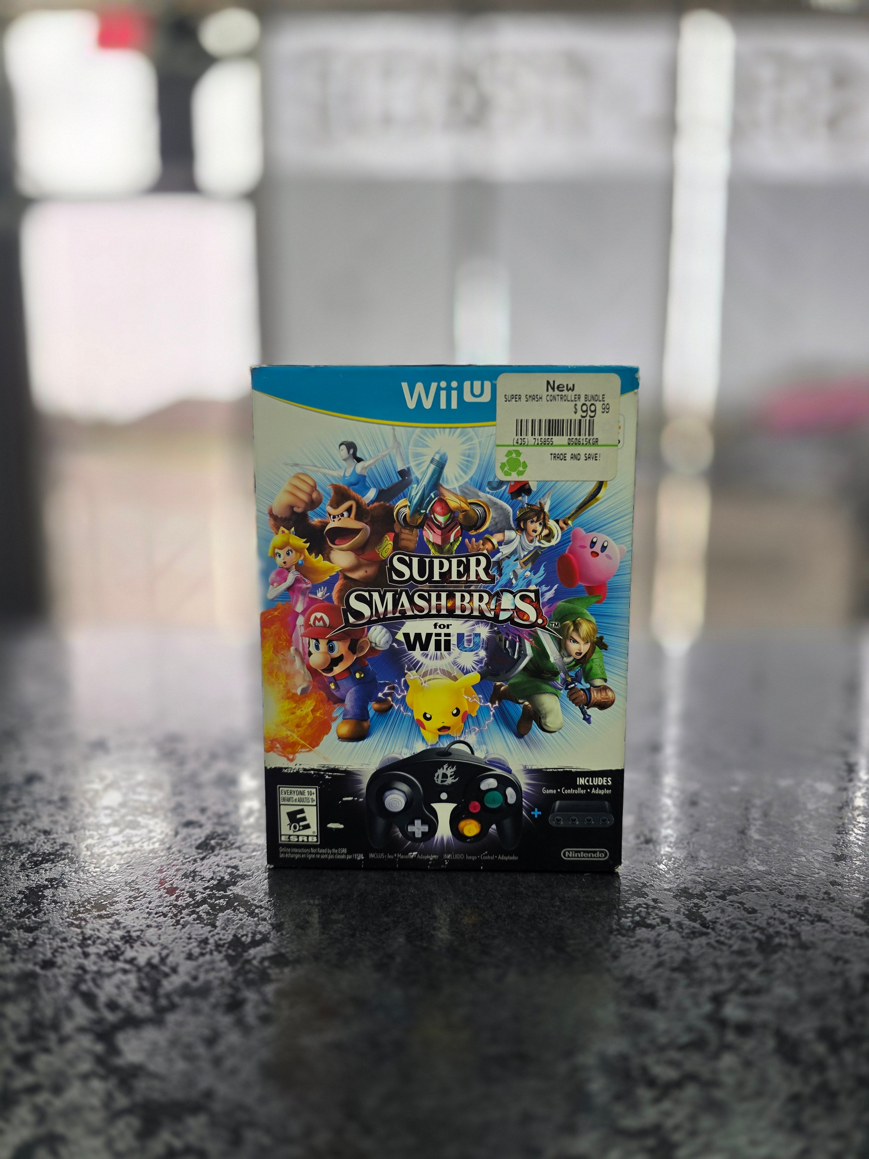 Super Smash Bros. For Wii U Controller Bundle