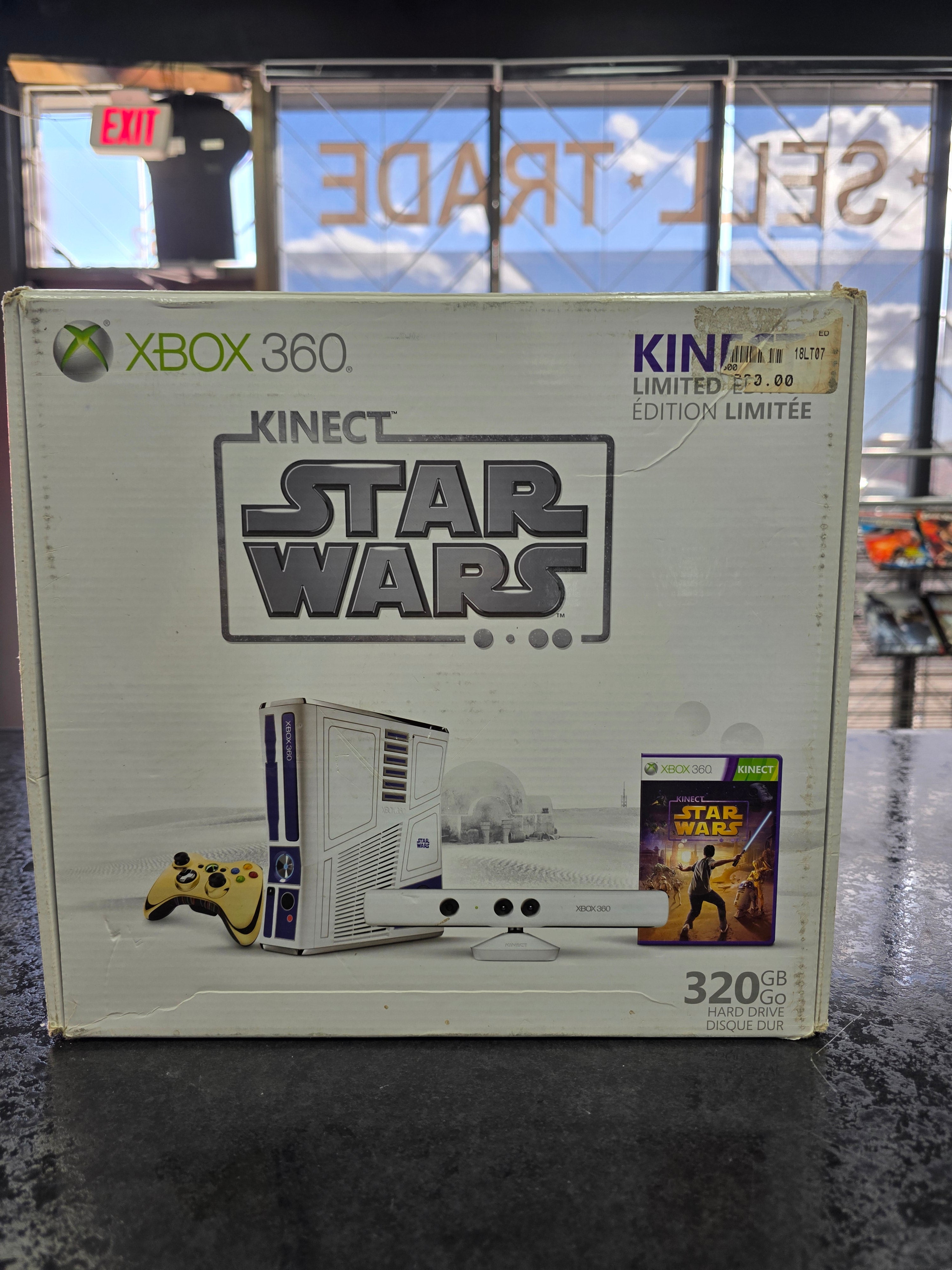 CIB Microsoft Xbox 360 Slim Kinect Star Wars Limited Edition