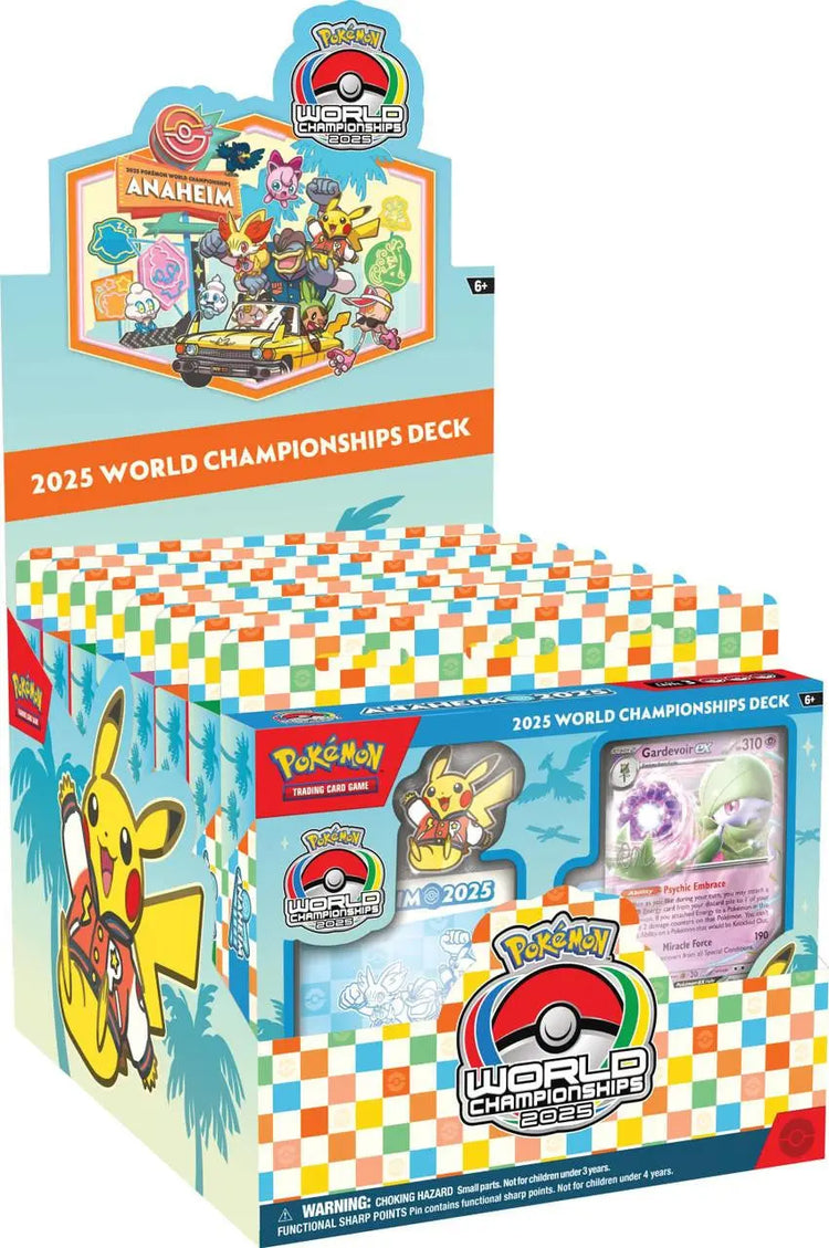 Pokemon TCG - Pokemon World Championship Deck 2025 Display
