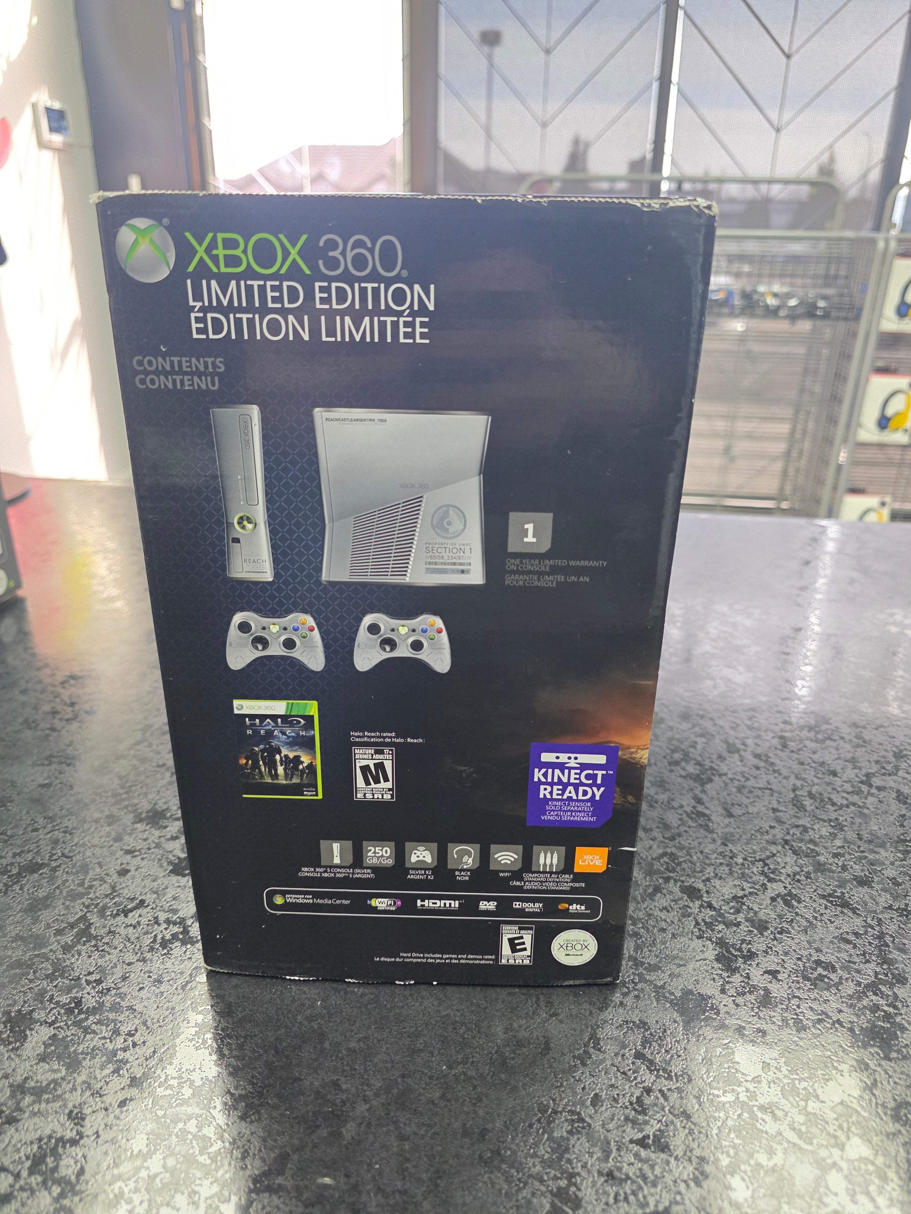 CIB Microsoft Xbox 360 Slim Limited Edition Halo Reach