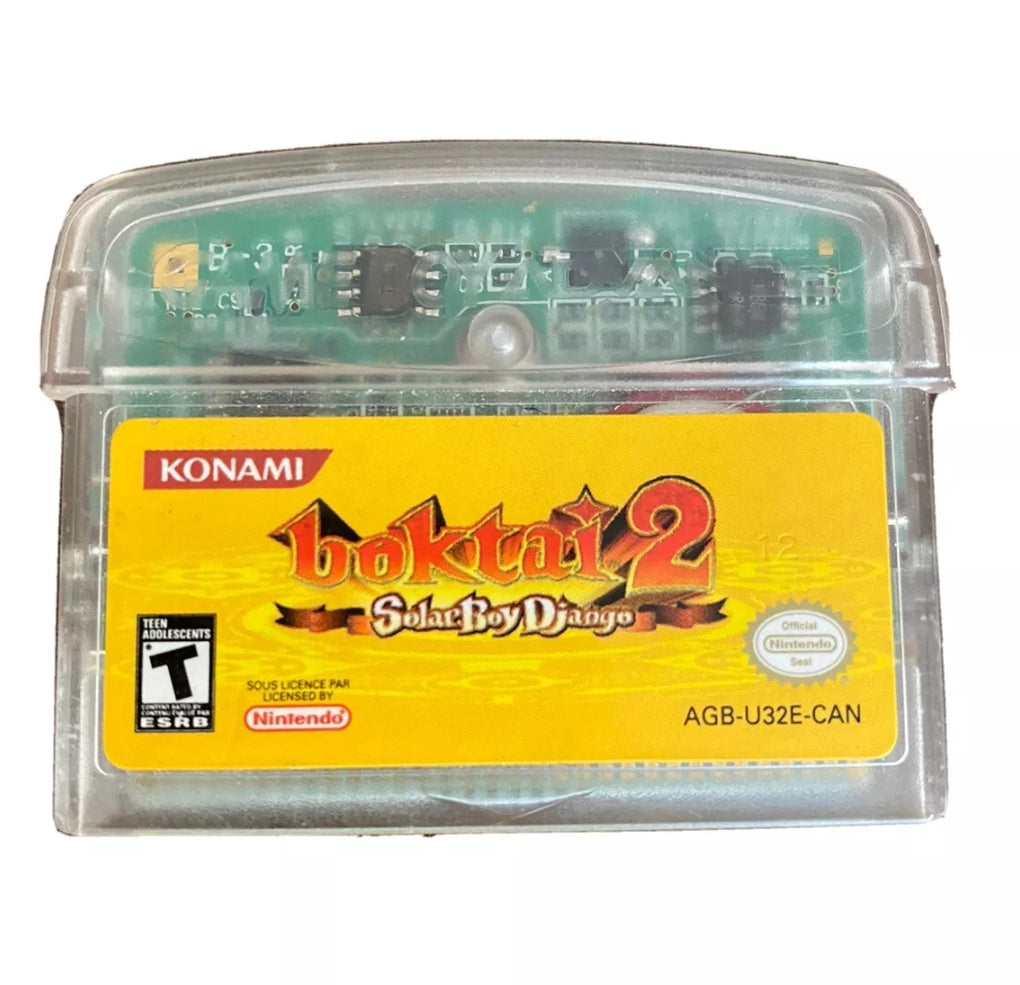 Boktai 2 Solar Boy Django - Nintendo Game Boy Advance