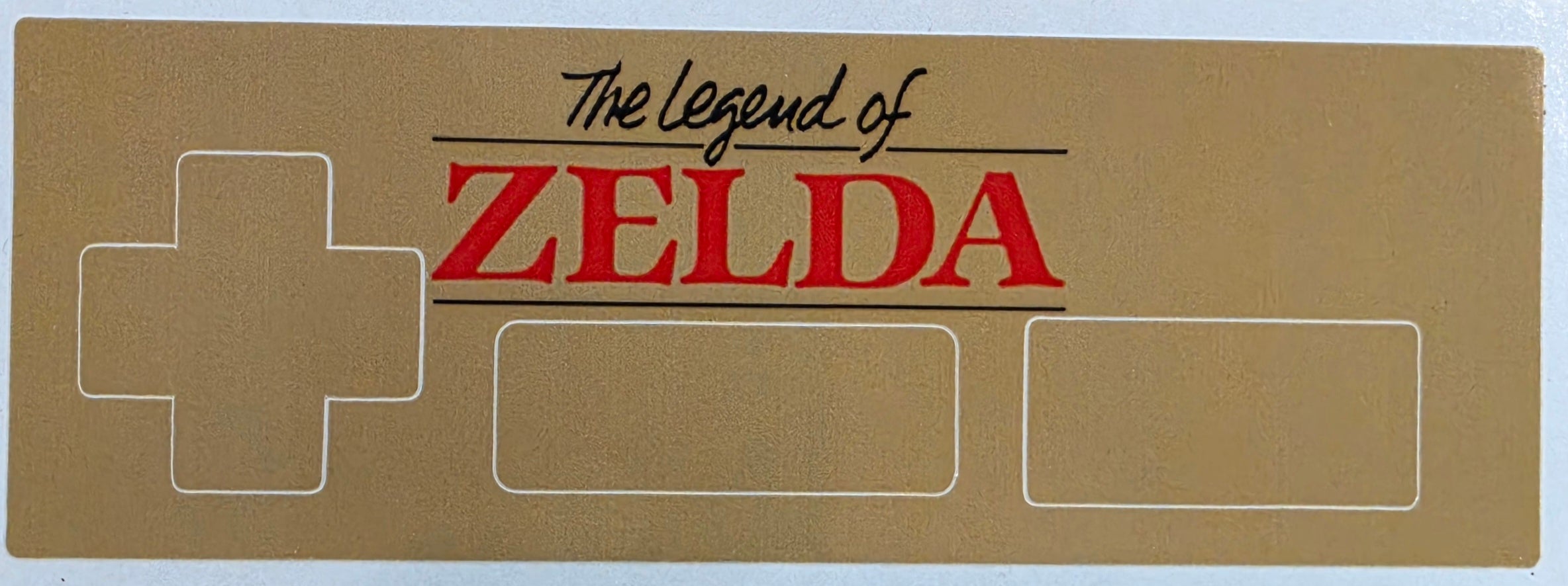 NES Controller Replacement Faceplate Stickers / Decals