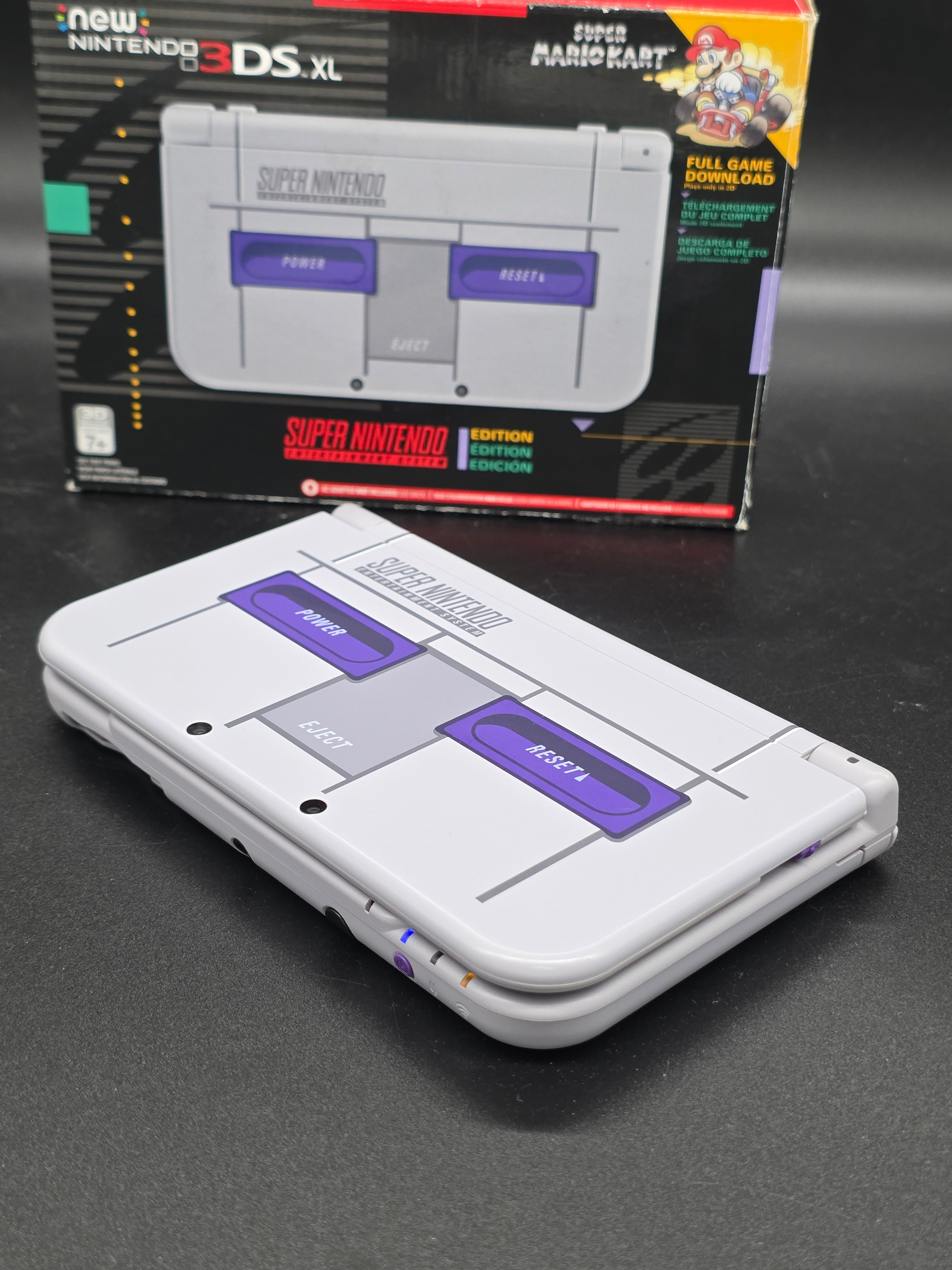 New Nintendo 3DS XL: Super NES Edition In Box