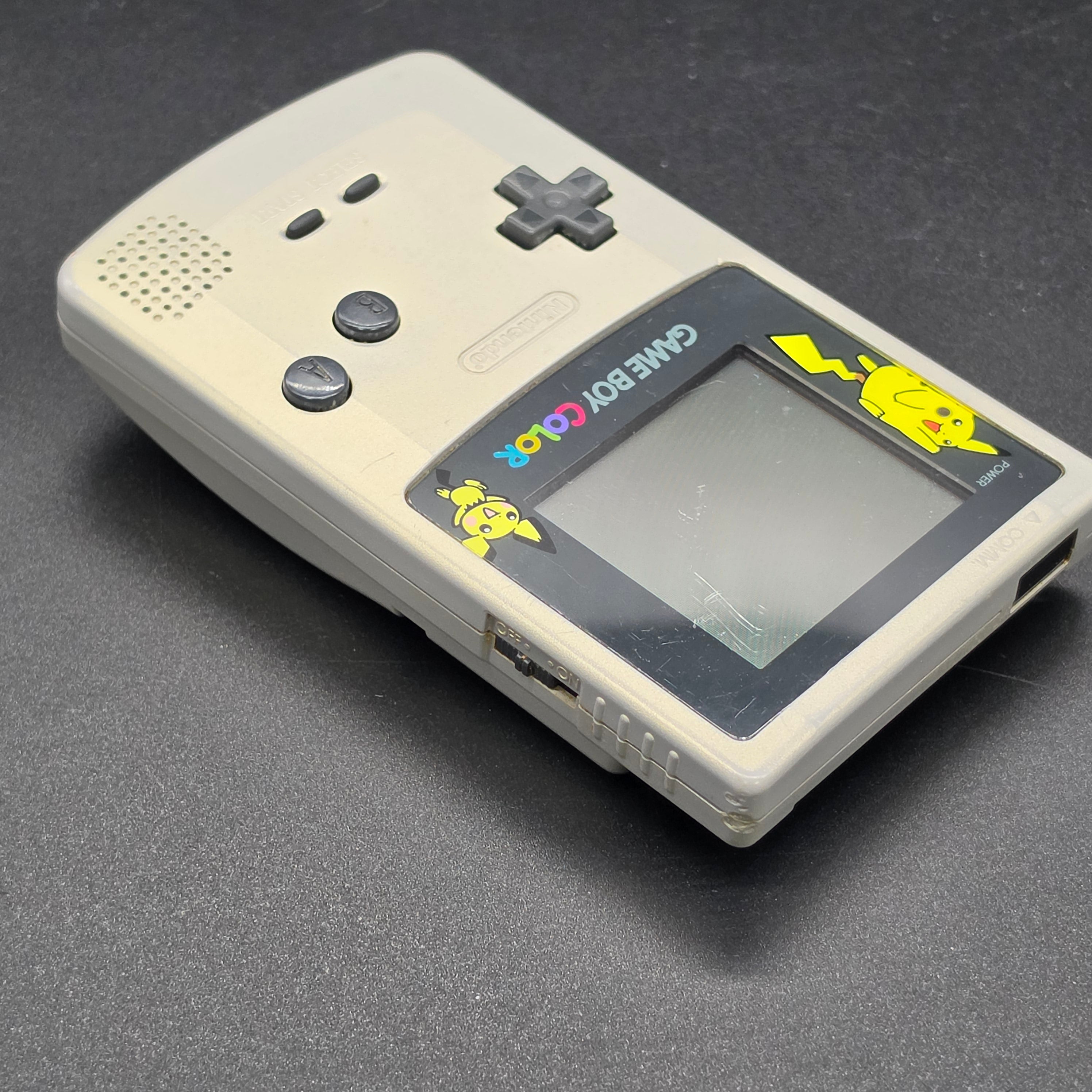 Pokemon Gold And Silver Special Limited Edition Gameboy Color Nintendo HandCons Console (CGB-007)