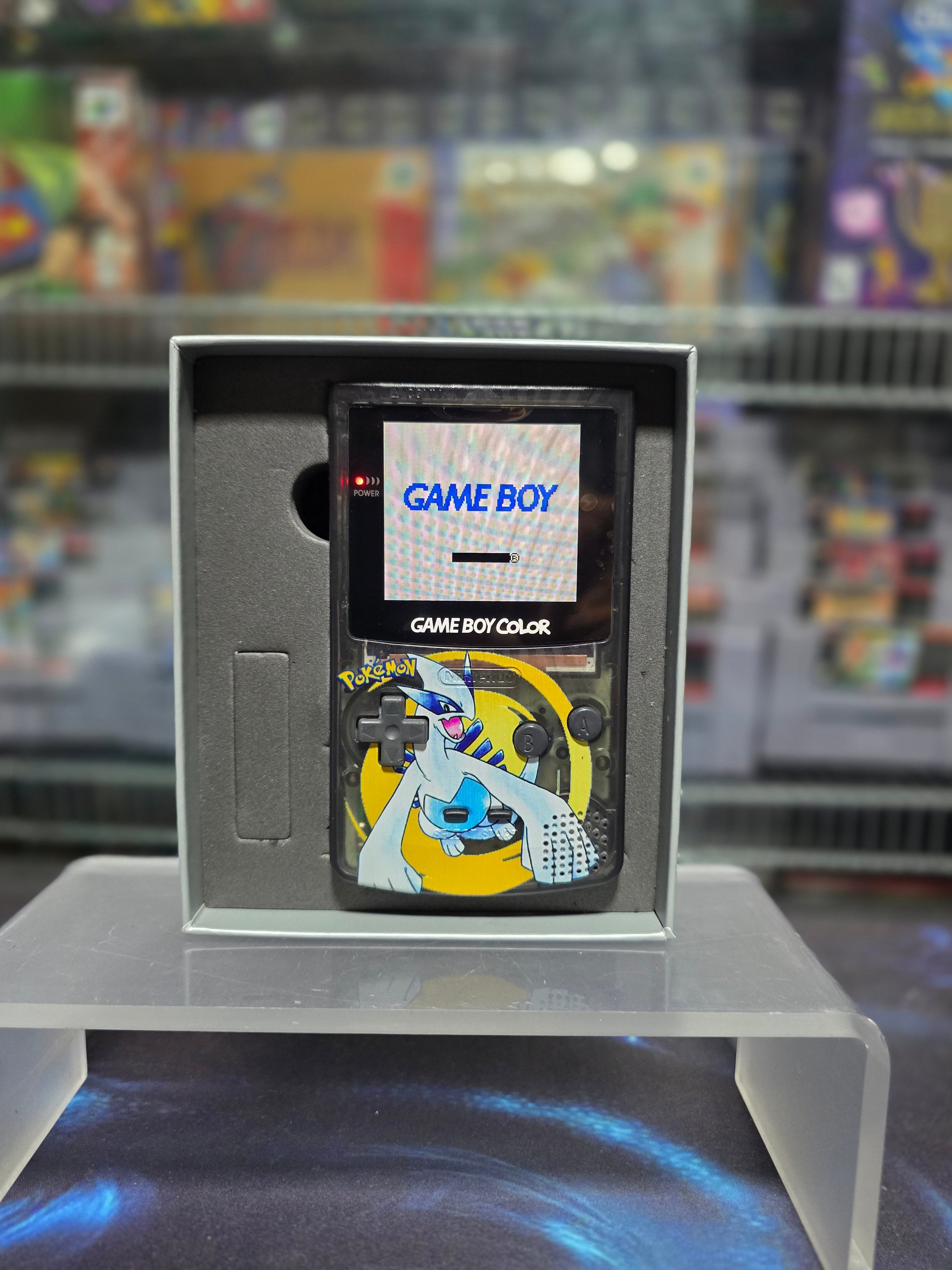 Nintendo Game Boy Color (GBC) Custom Lugia Backlit Handheld Console