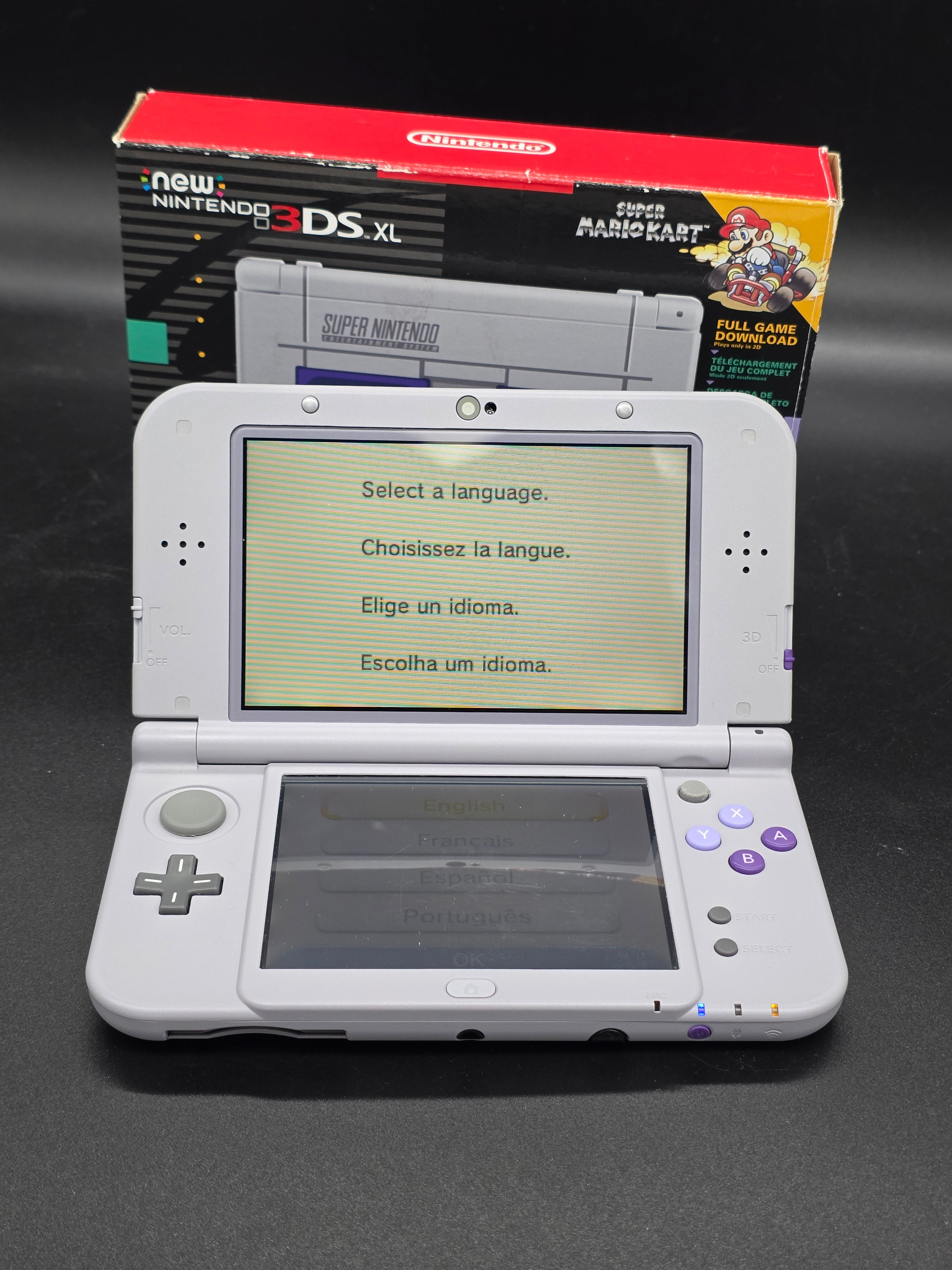 New Nintendo 3DS XL: Super NES Edition In Box