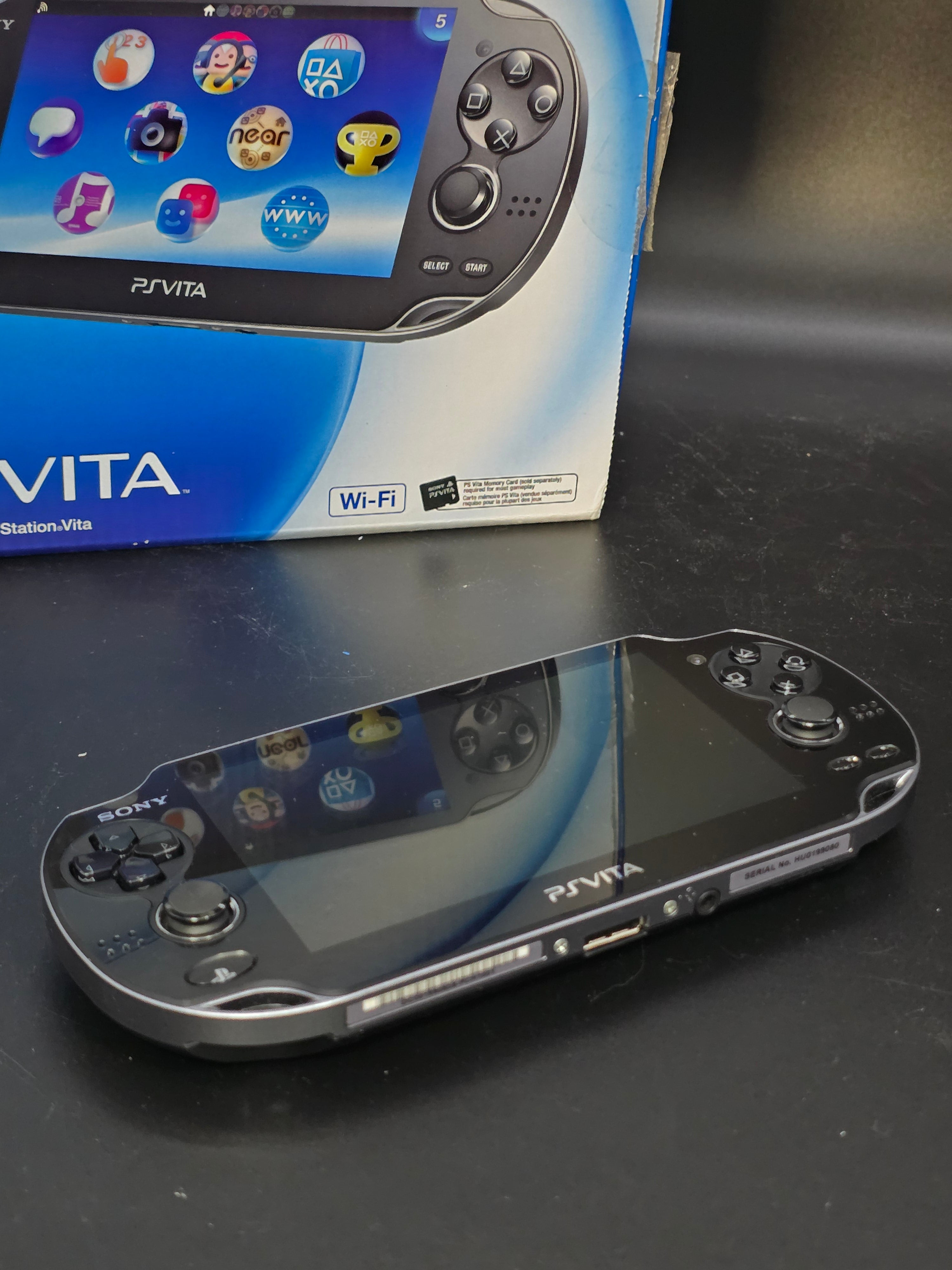 (CIB) Sony PlayStation PS Vita Black Handheld Console (PCH-1001)