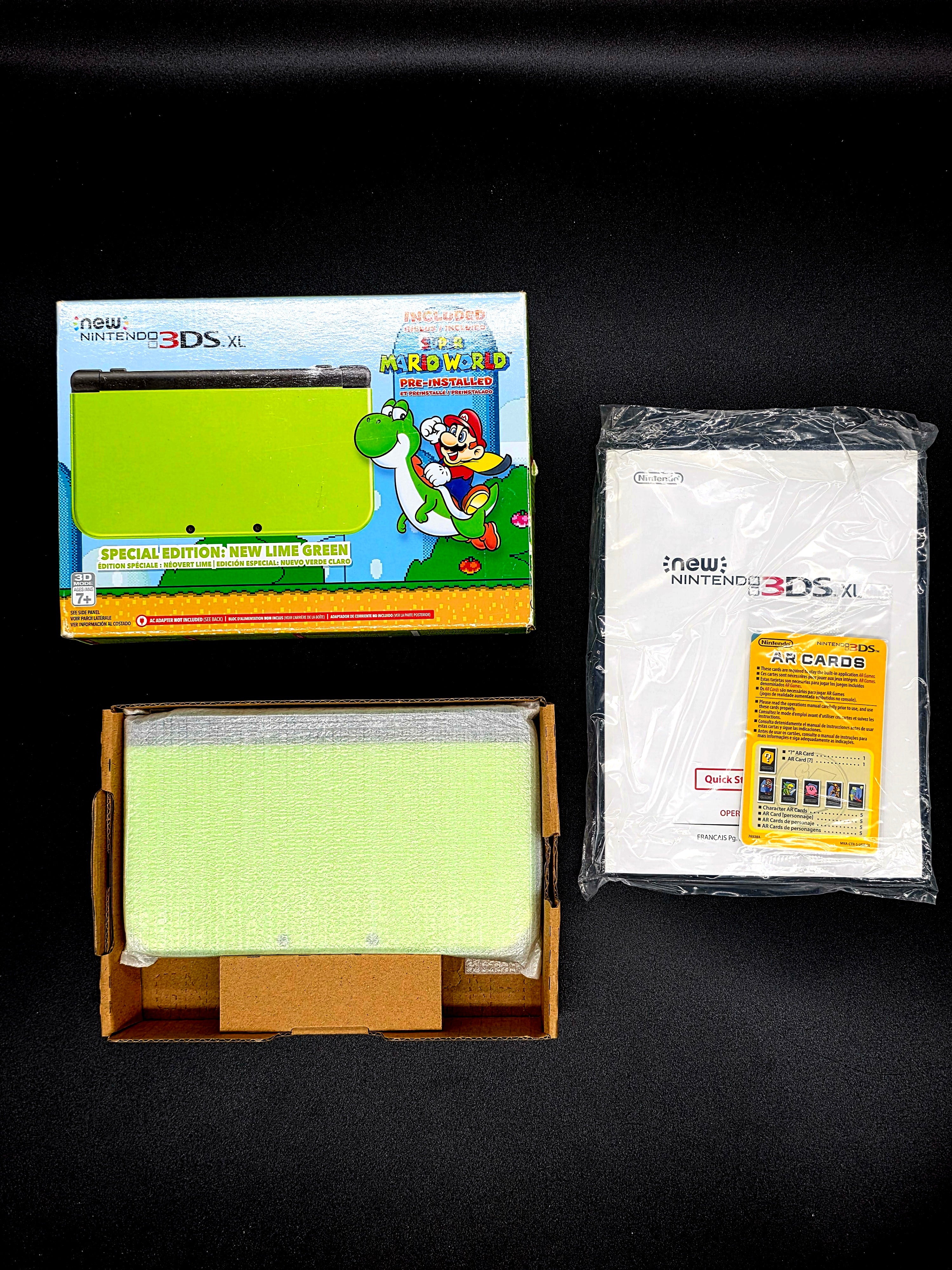 New Nintendo 3DS XL Special Edition: New Lime Green w/Super Mario World - Amazon Exclusive