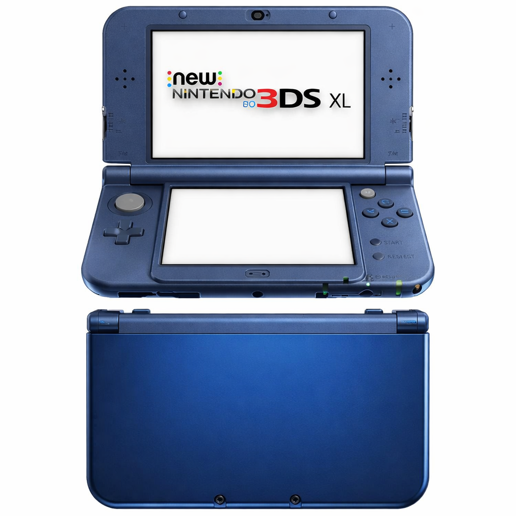 (Modded) "NEW" Nintendo 3DS XL Metallic Blue Handheld System