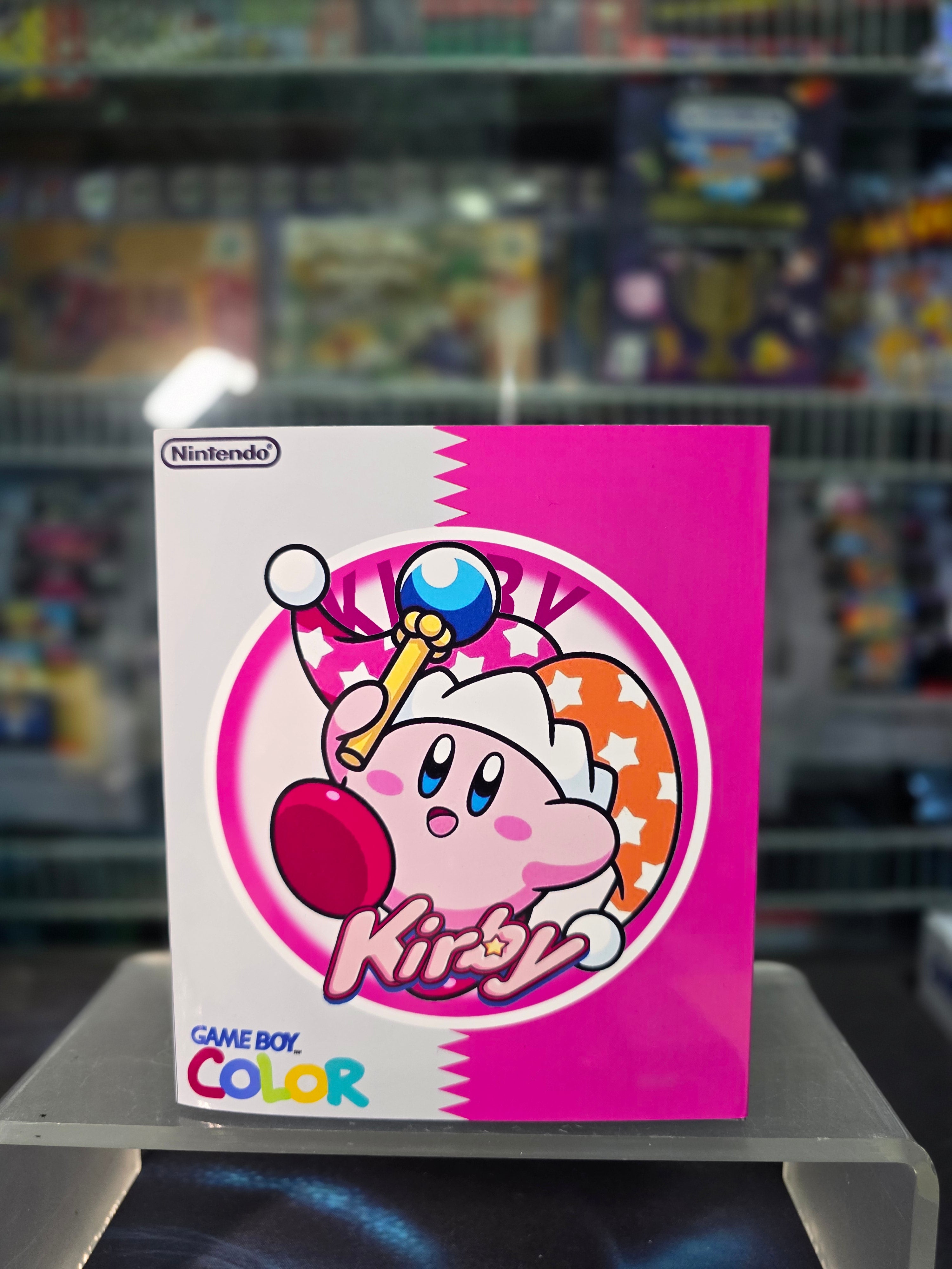 Nintendo Game Boy Color (GBC) Custom Kirby Pink Backlit Handheld Console