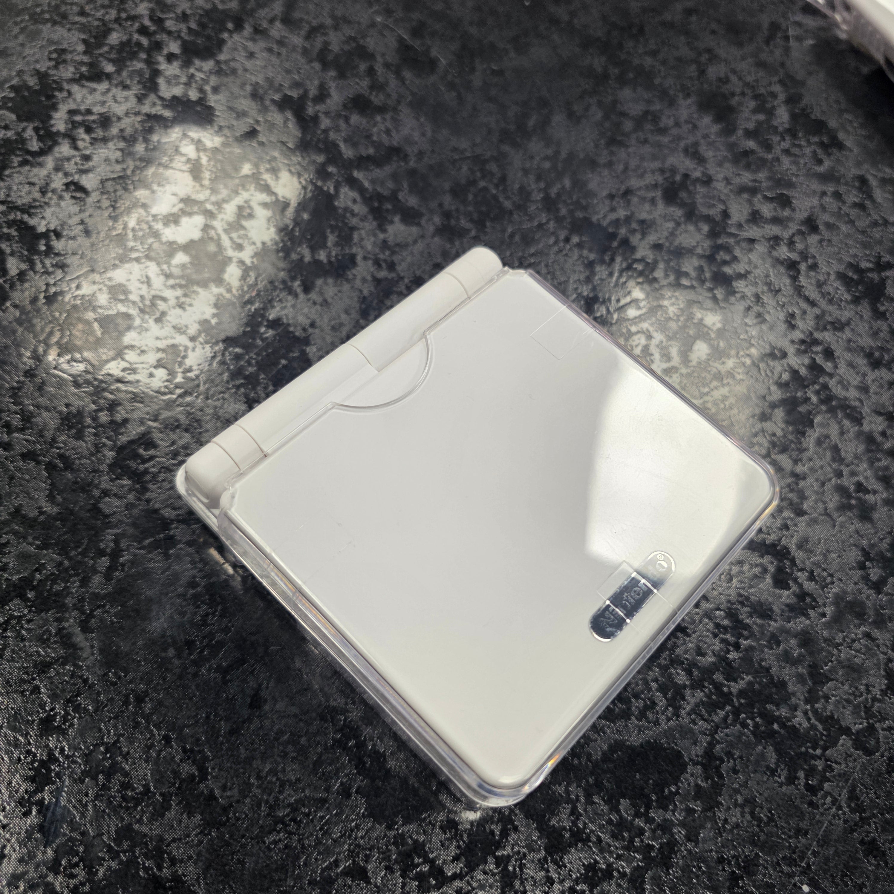 Nintendo Game Boy Advance SP (GBA SP) Custom Snow White Backlit Handheld Console