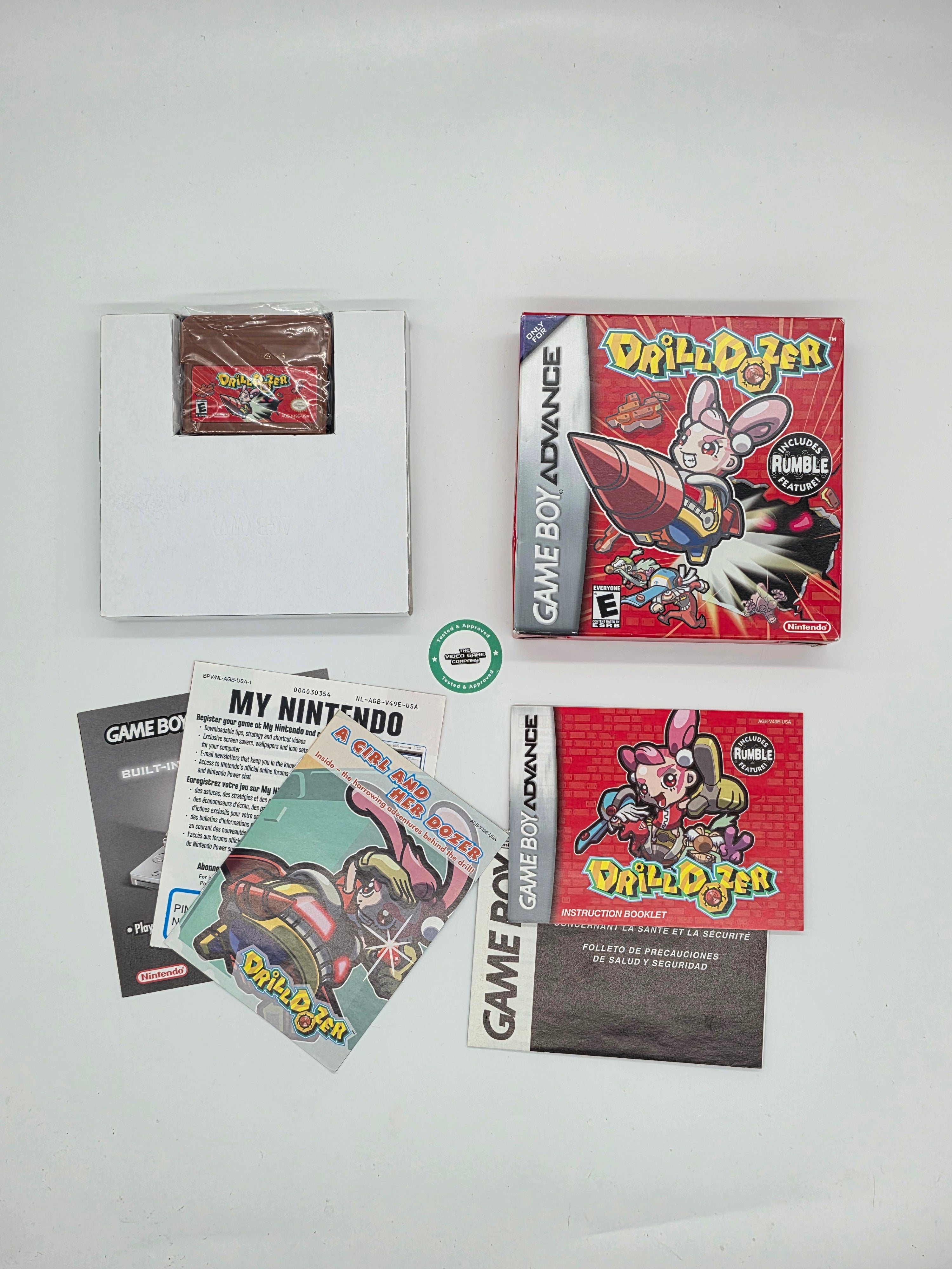Drill Dozer - Nintendo Game Boy Advance
