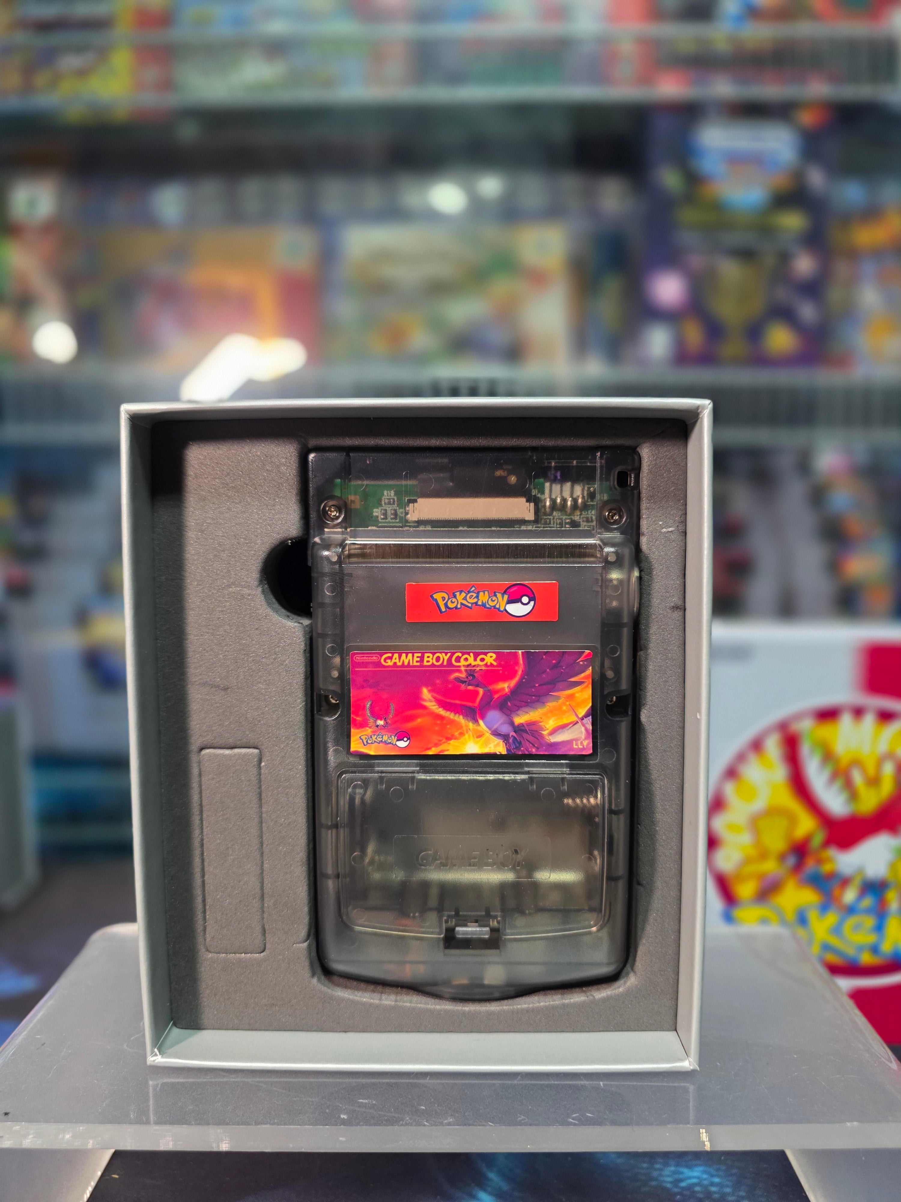 Nintendo Game Boy Color (GBC) Custom Ho-oH Backlit Handheld Console