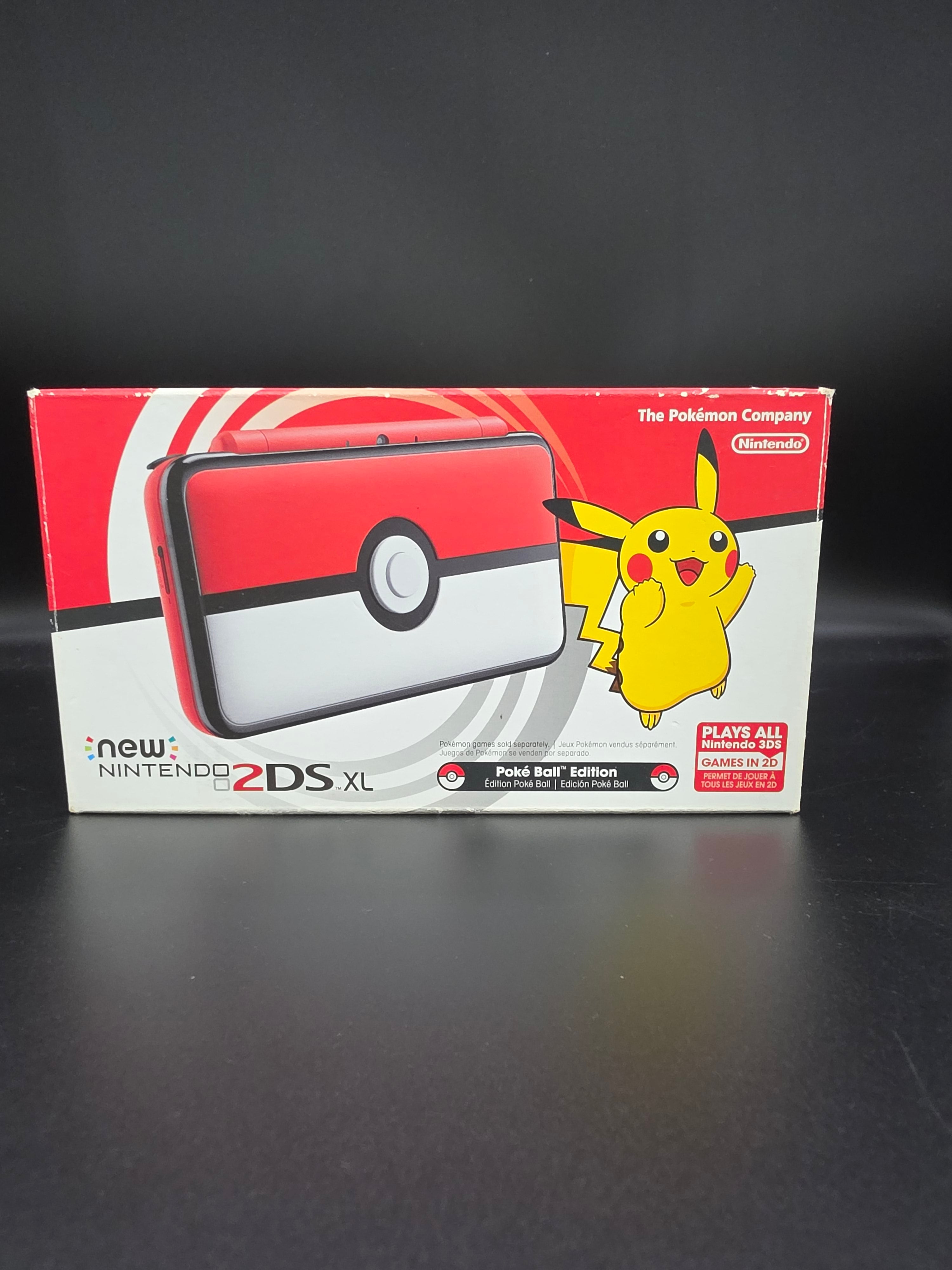 New Nintendo 2DS XL Poke Ball Edition Handheld Console