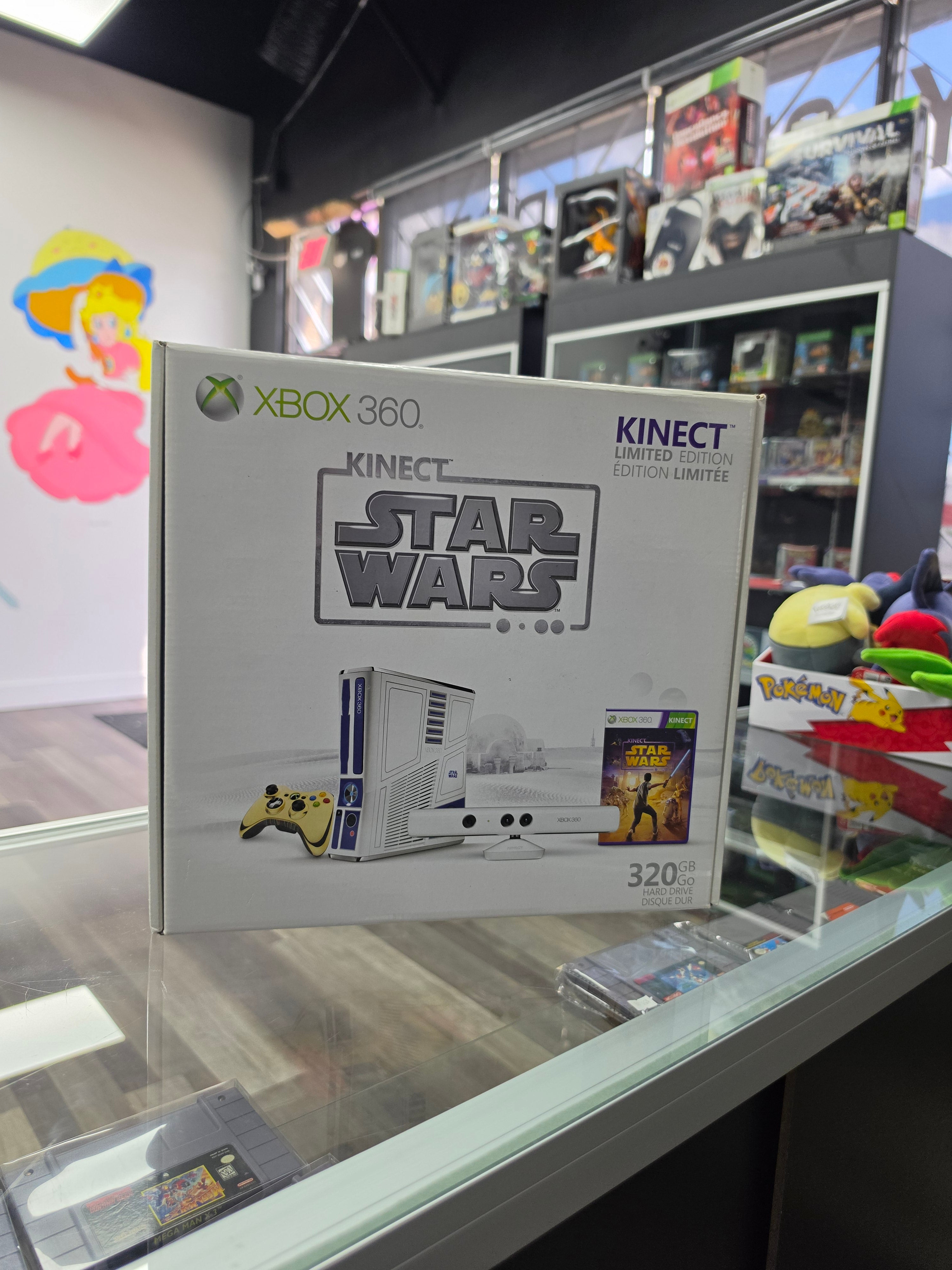 NIB Microsoft Xbox 360 Slim Kinect Star Wars Limited Edition (Brand New)